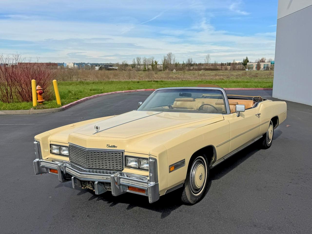 1976 Cadillac Eldorado Convertible Желто-коричневый vin: 6L6756Q196062