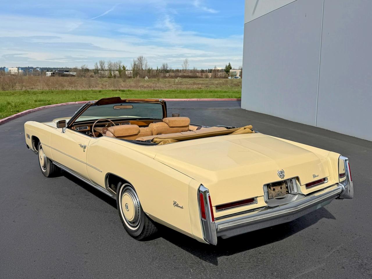 1976 Cadillac Eldorado Convertible Желто-коричневый vin: 6L6756Q196062