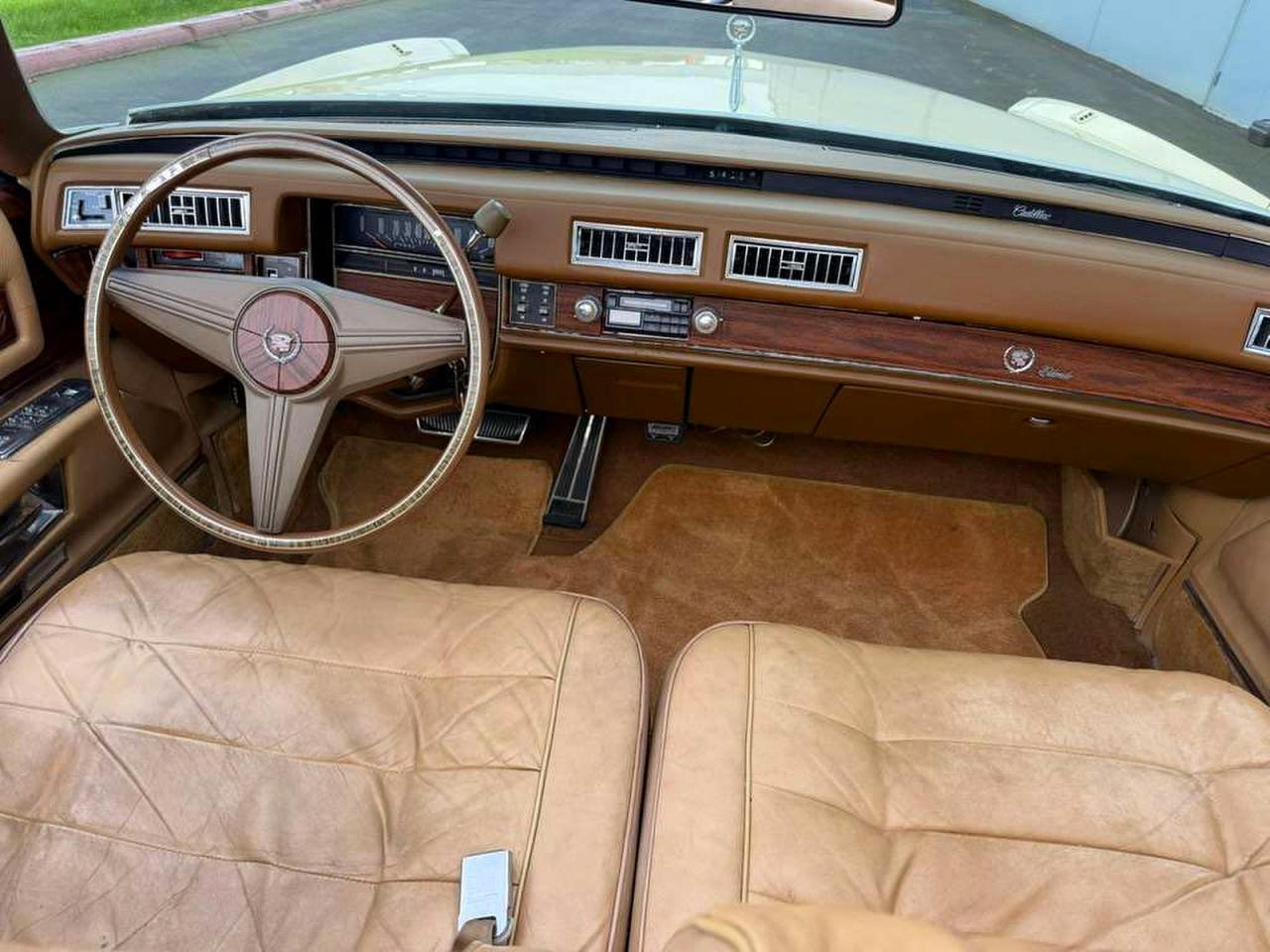 1976 Cadillac Eldorado Convertible Желто-коричневый vin: 6L6756Q196062