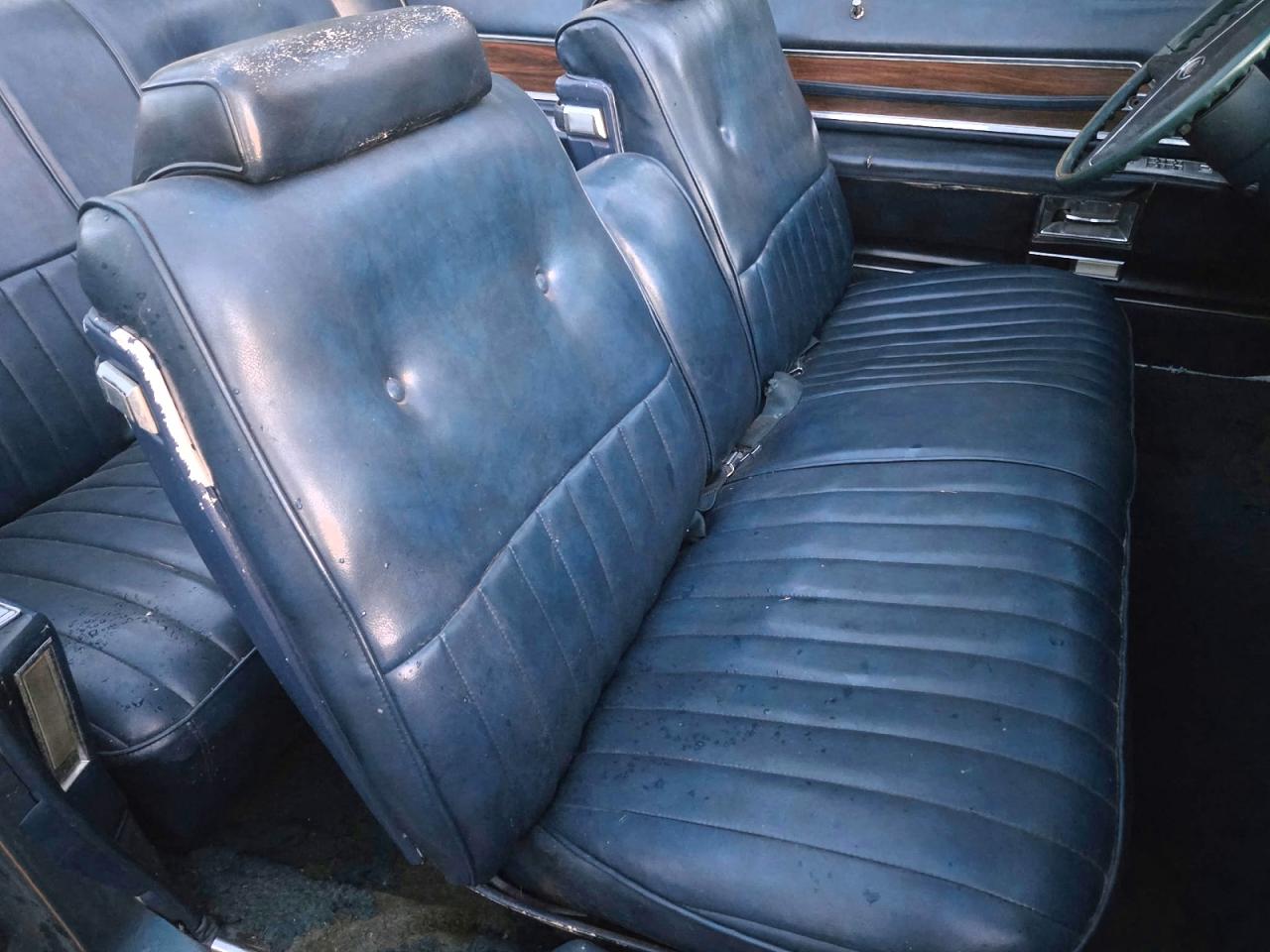 1972 Cadillac Eldorado Blue vin: 6L67S2Q404331