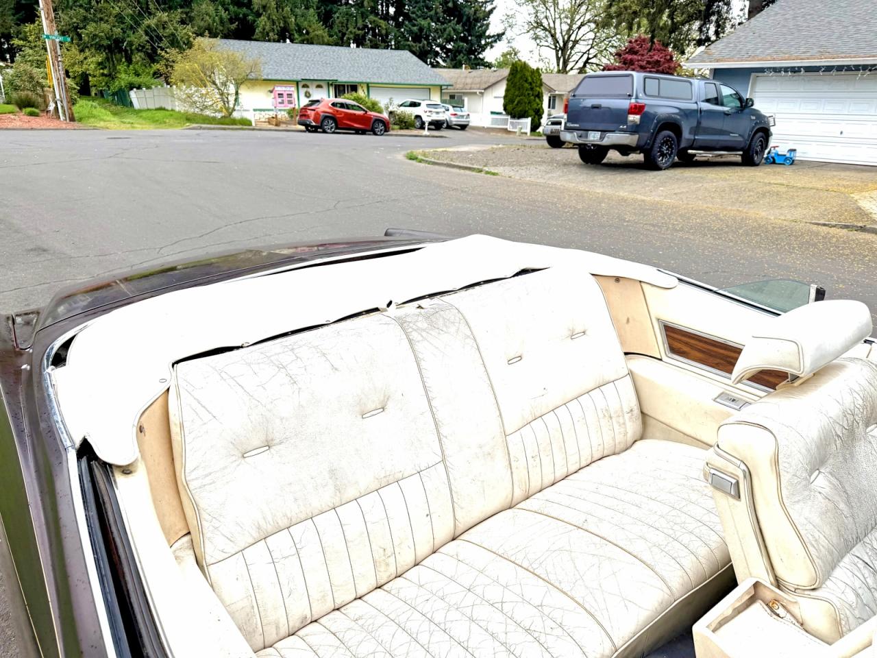1972 Cadillac Eldorado Brown vin: 6L67S2Q411143