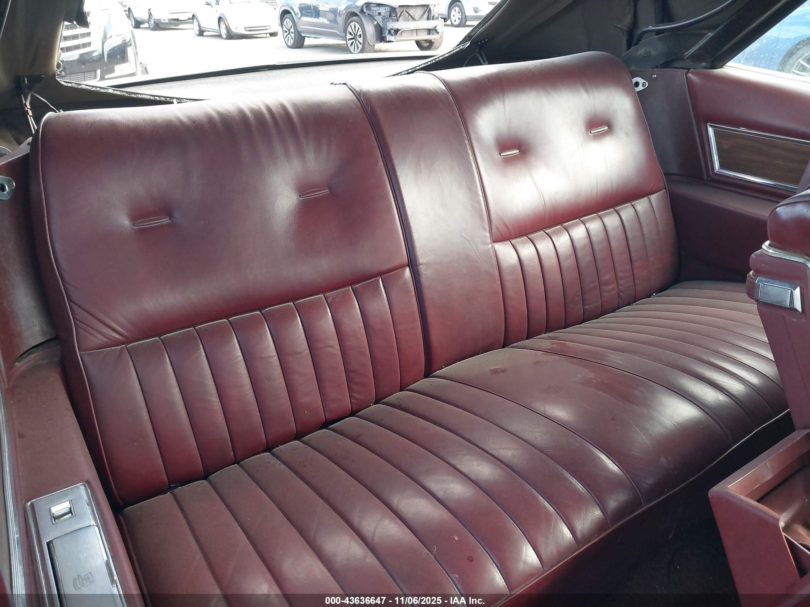 1972 Cadillac Eldorado   Black vin: 6L67S2Q419706    