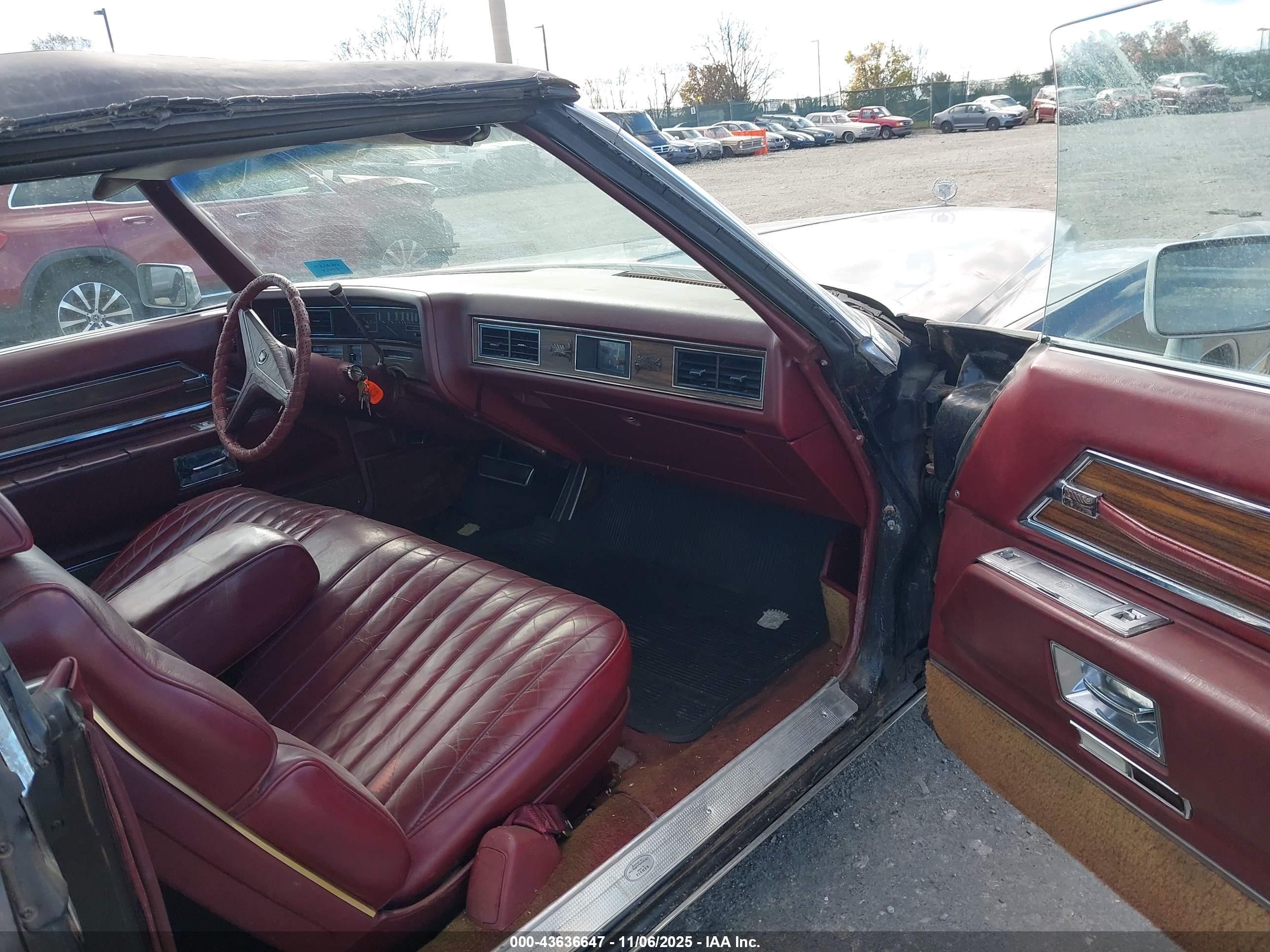 1972 Cadillac Eldorado   Black vin: 6L67S2Q419706    