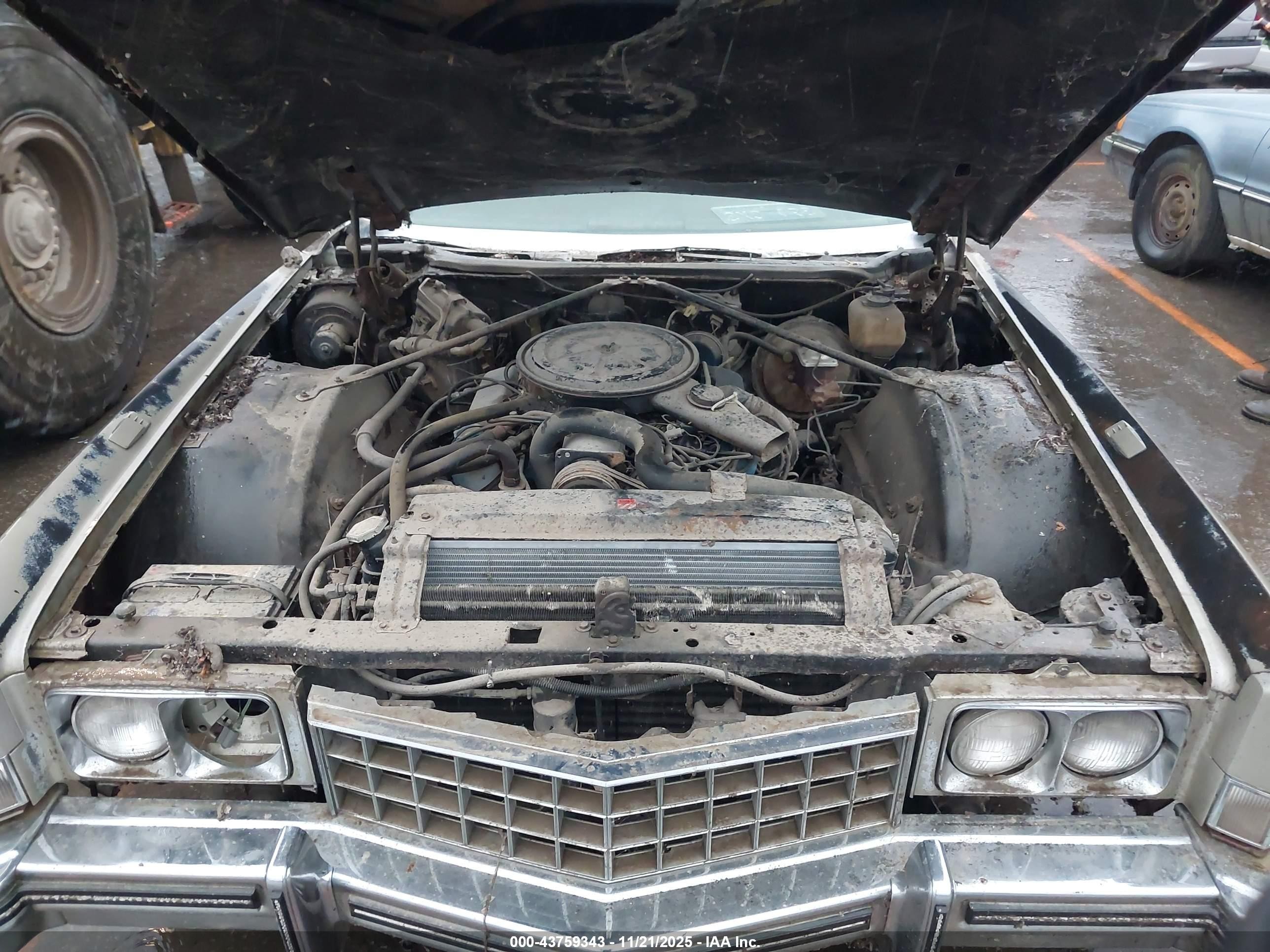 1973 Cadillac Eldorado   Бежевый vin: 6L67S3Q410528    