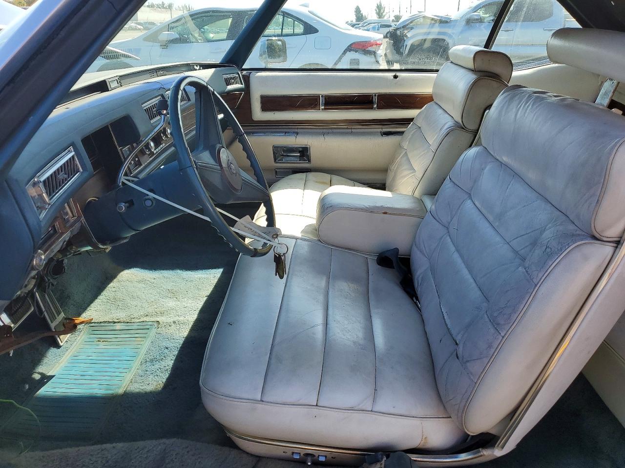 1976 Cadillac Eldorado Blue vin: 6L67S6Q139616