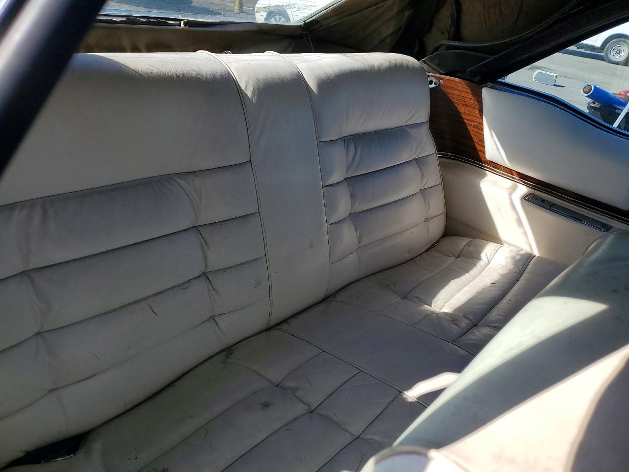 1976 Cadillac Eldorado Blue vin: 6L67S6Q139616