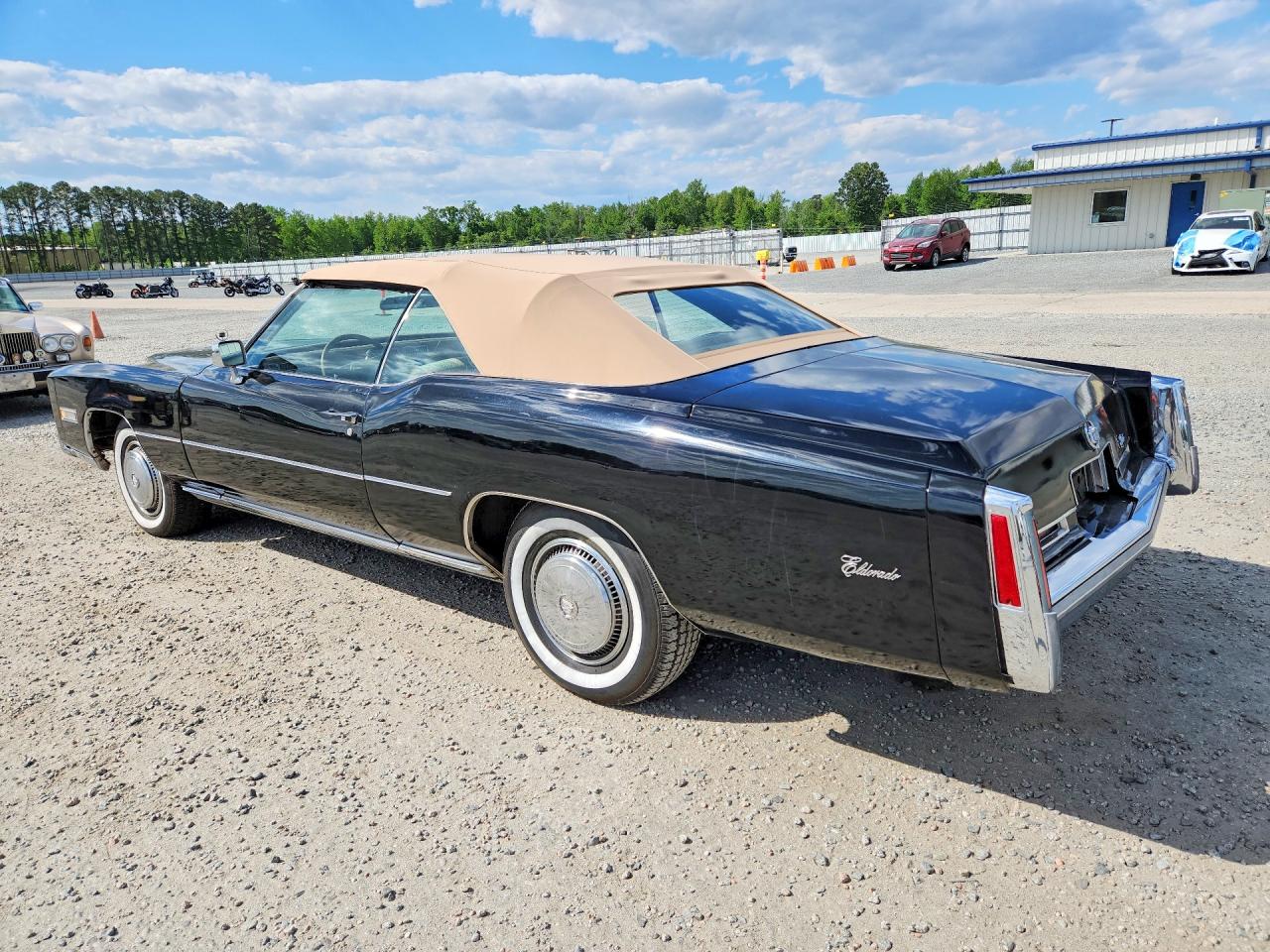 1976 Cadillac Eldorado Black vin: 6L67S6Q214326