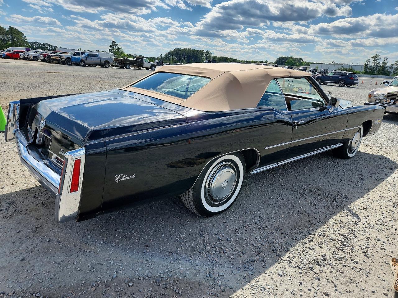 1976 Cadillac Eldorado Black vin: 6L67S6Q214326