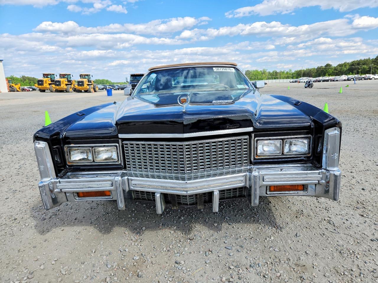 1976 Cadillac Eldorado Black vin: 6L67S6Q214326
