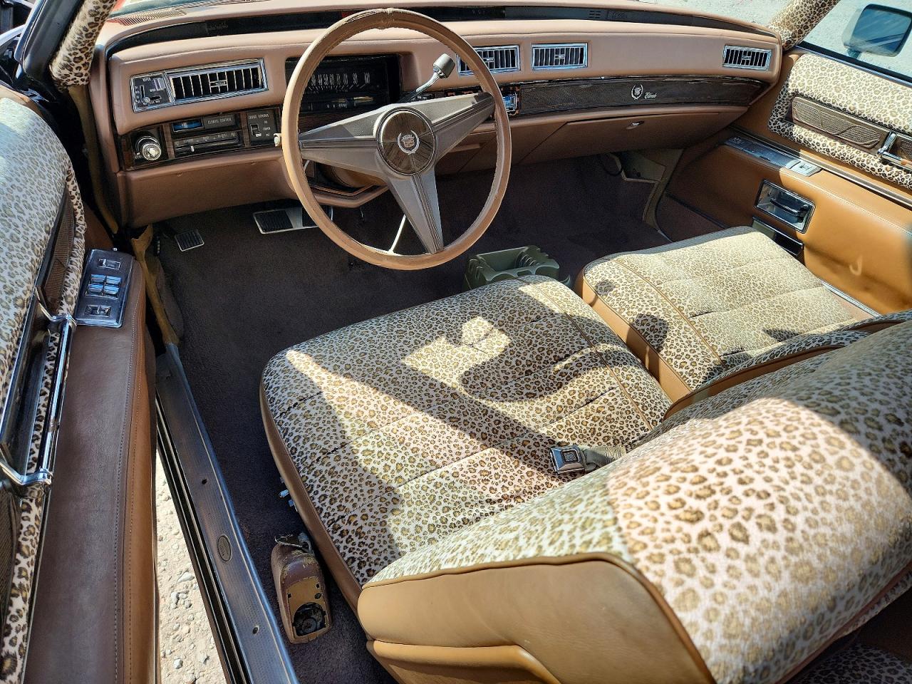1976 Cadillac Eldorado Black vin: 6L67S6Q214326