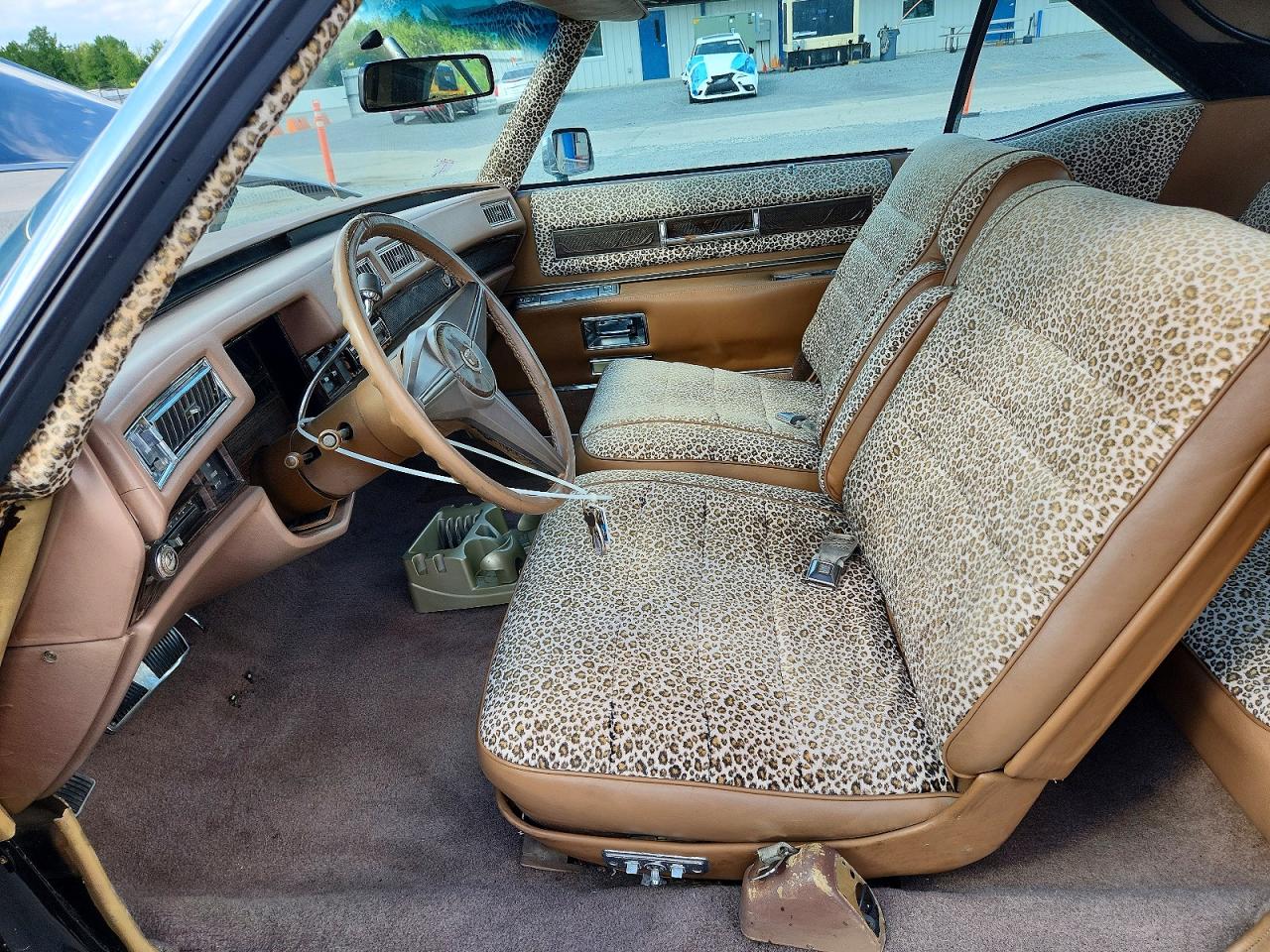1976 Cadillac Eldorado Black vin: 6L67S6Q214326