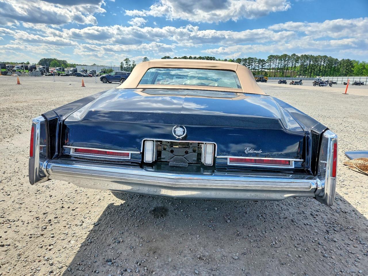 1976 Cadillac Eldorado Black vin: 6L67S6Q214326