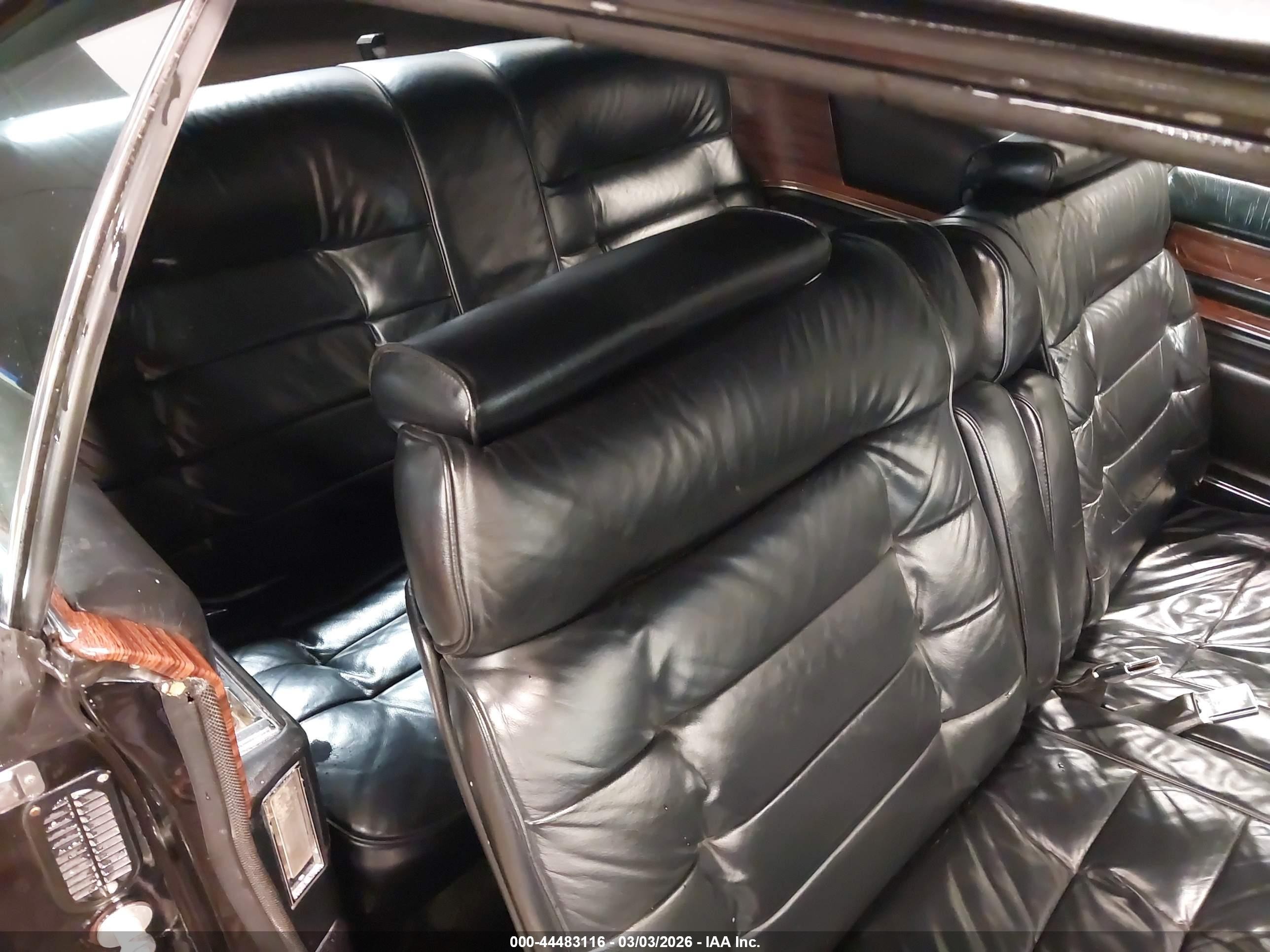 1976 Cadi Eldorado   Черный vin: 6L67S6Q230821    