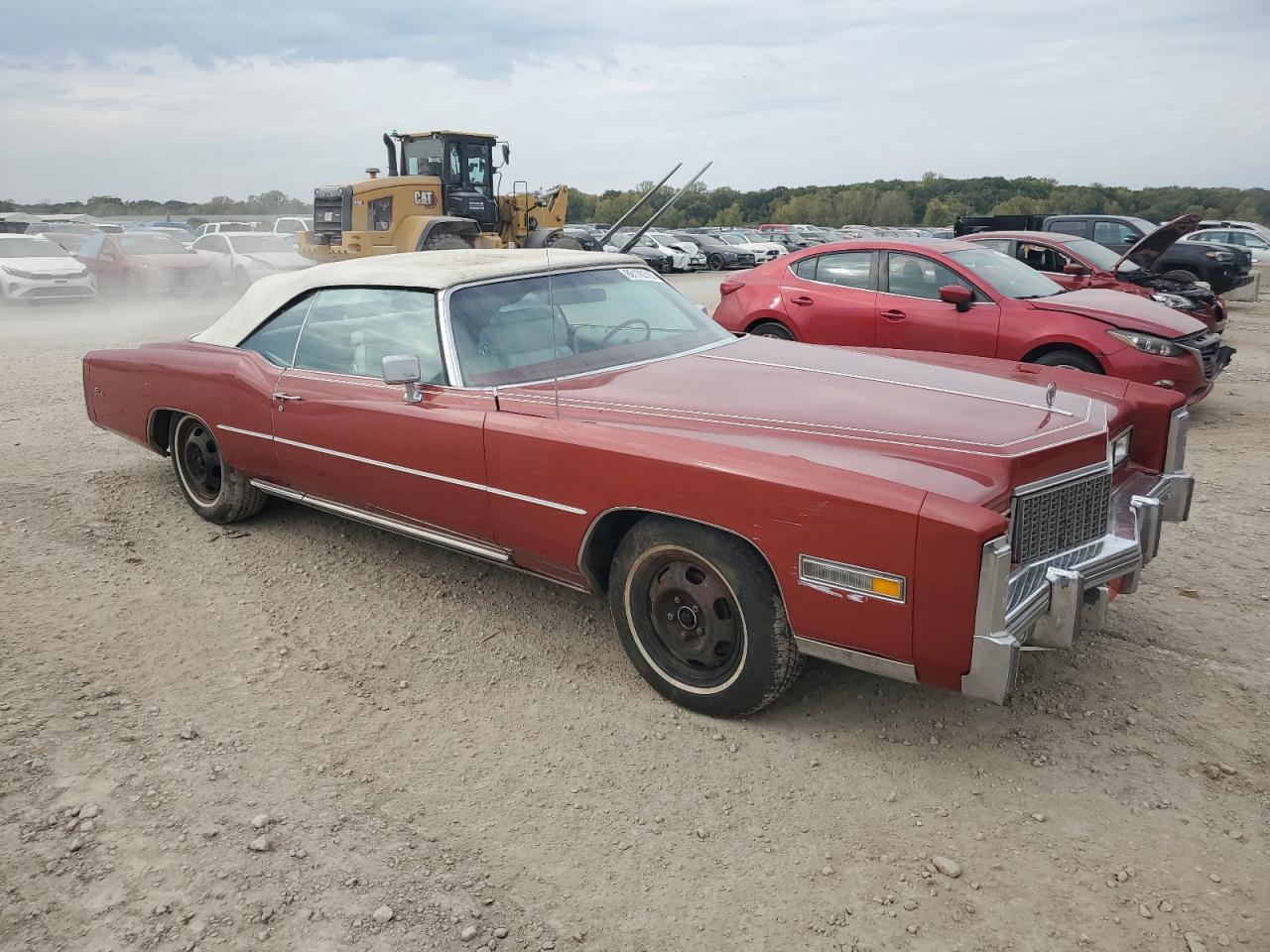 1976 Cadillac Eldorado Красный vin: 6L67S6Q236628