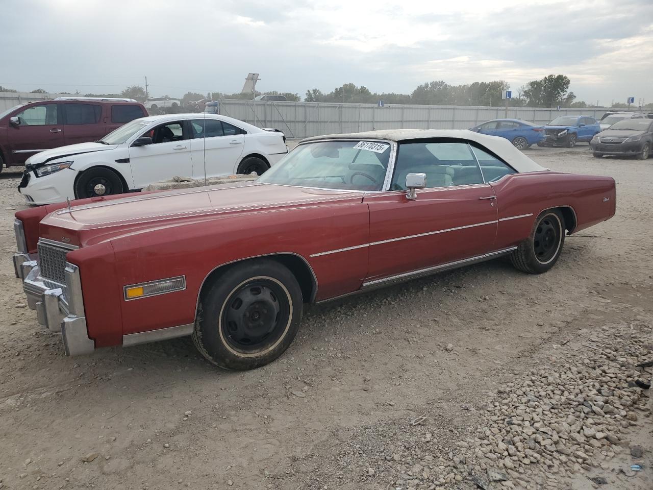 1976 Cadillac Eldorado Red vin: 6L67S6Q236628