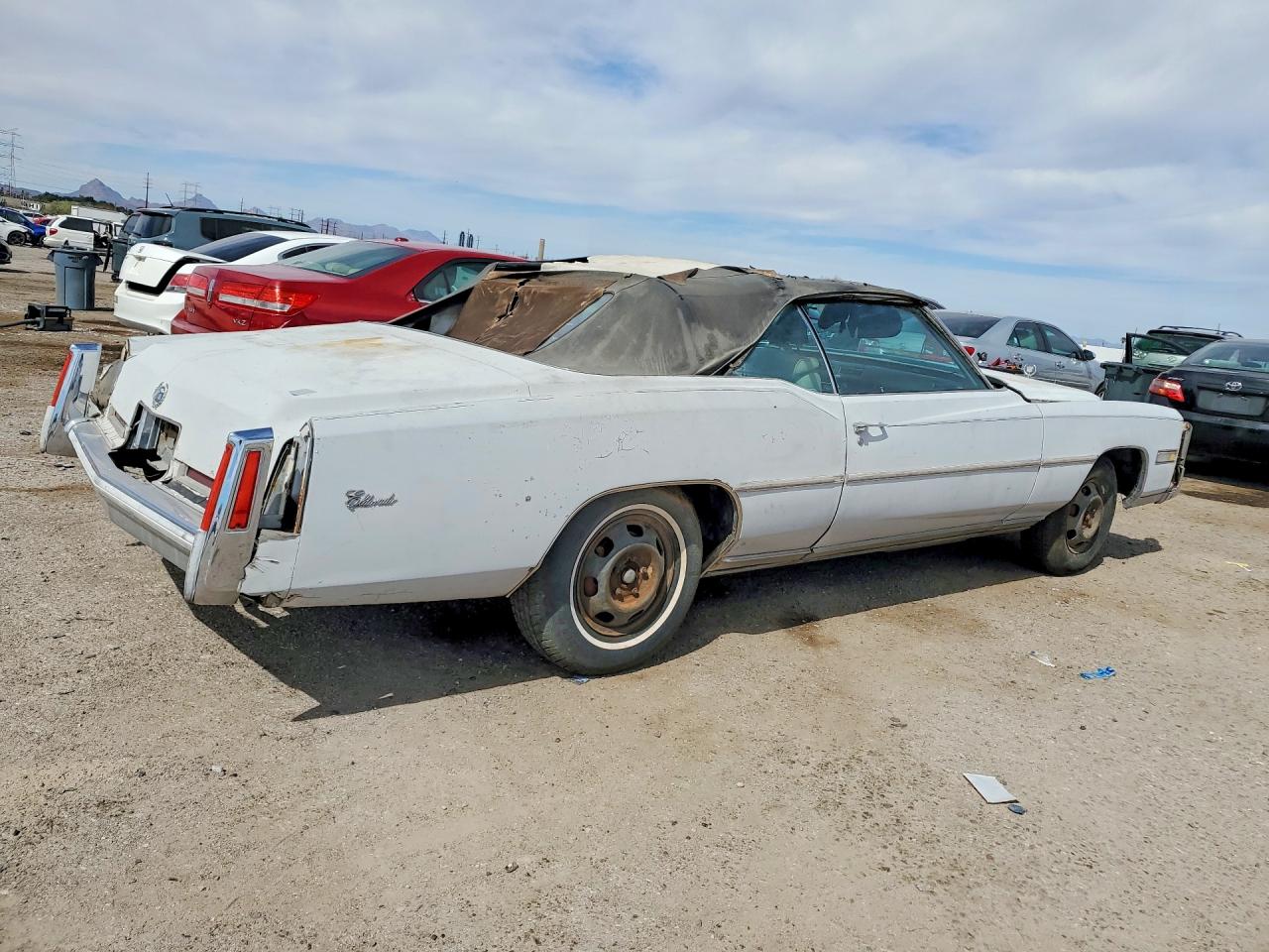1976 Cadillac Eldorado Silver vin: 6L67S6Q248976