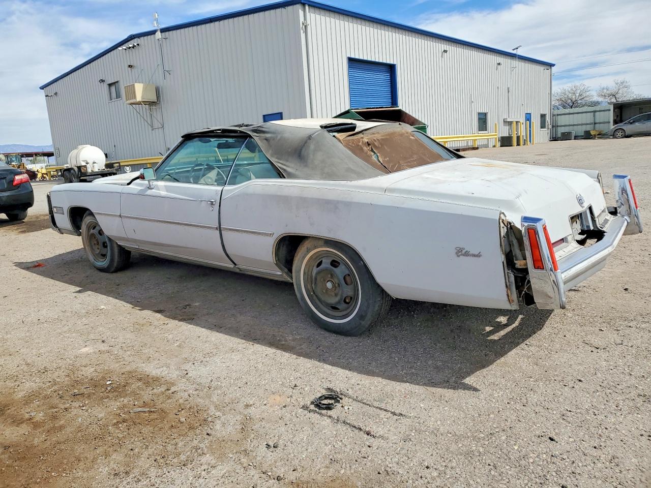 1976 Cadillac Eldorado Silver vin: 6L67S6Q248976