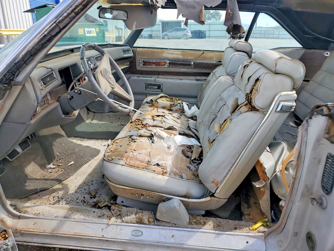 1976 Cadillac Eldorado Silver vin: 6L67S6Q248976