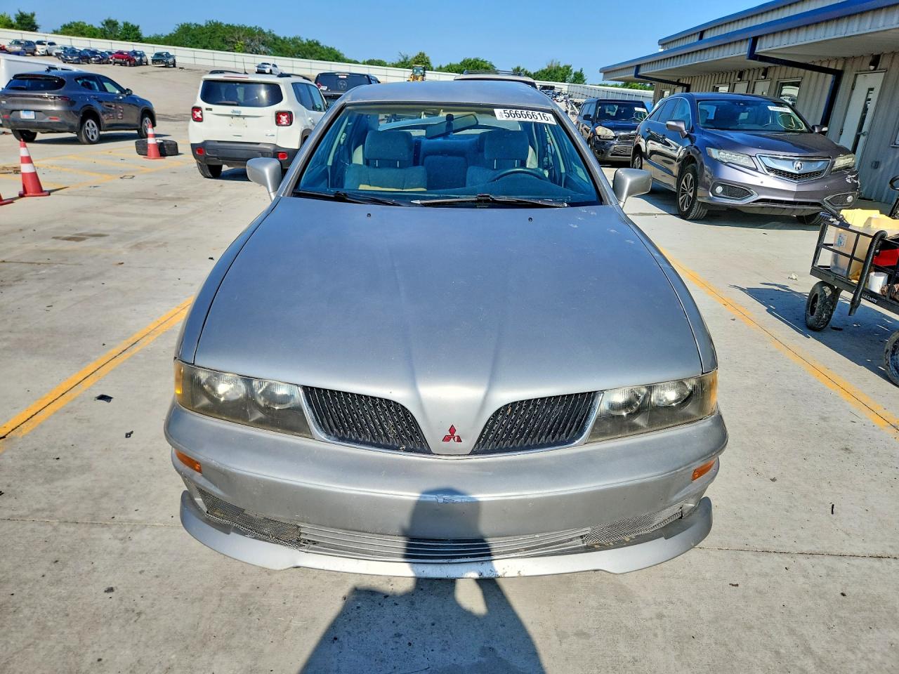 2002 Mitsubishi Diamante Es Серебряный vin: 6MMAP57P52T010000