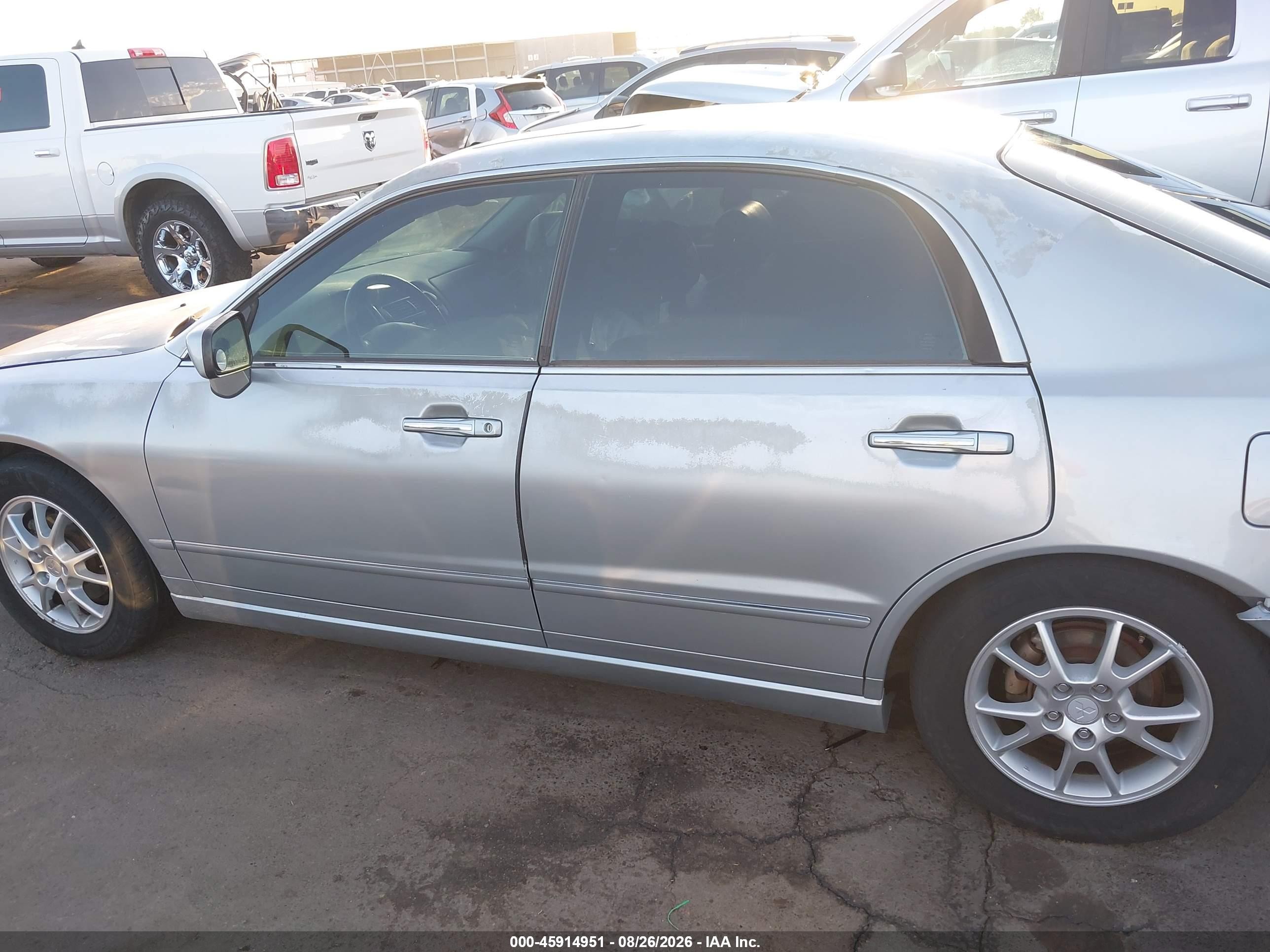 2004 Mitsubishi Diamante Ls Gray vin: 6MMAP67P44T002737