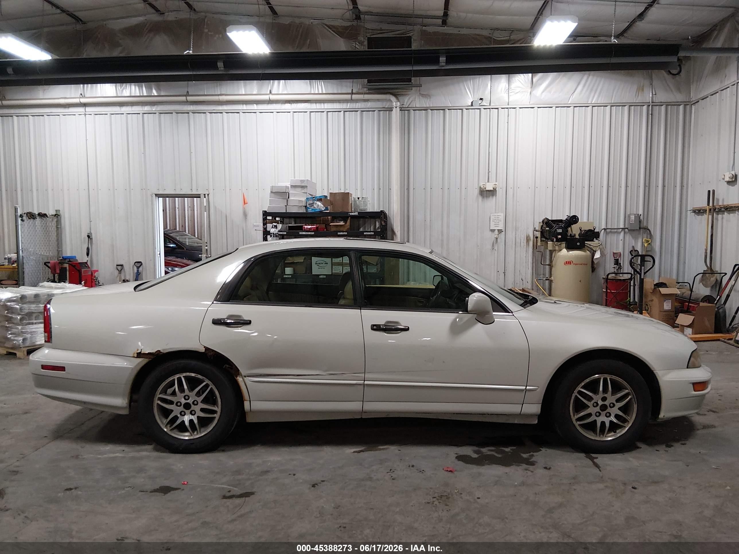 2002 Mitsubishi Diamante Ls White vin: 6MMAP67P72T020582