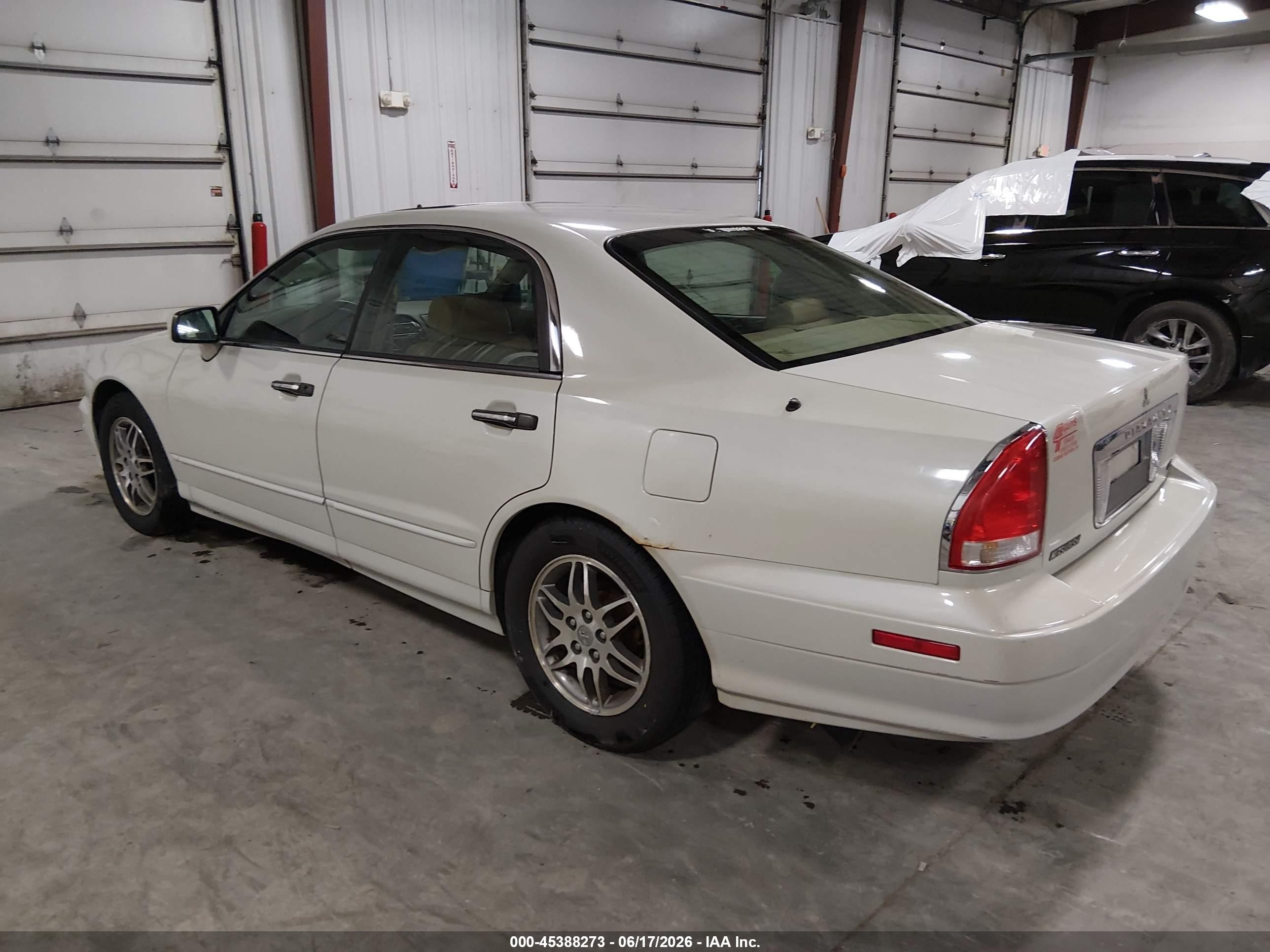 2002 Mitsubishi Diamante Ls White vin: 6MMAP67P72T020582