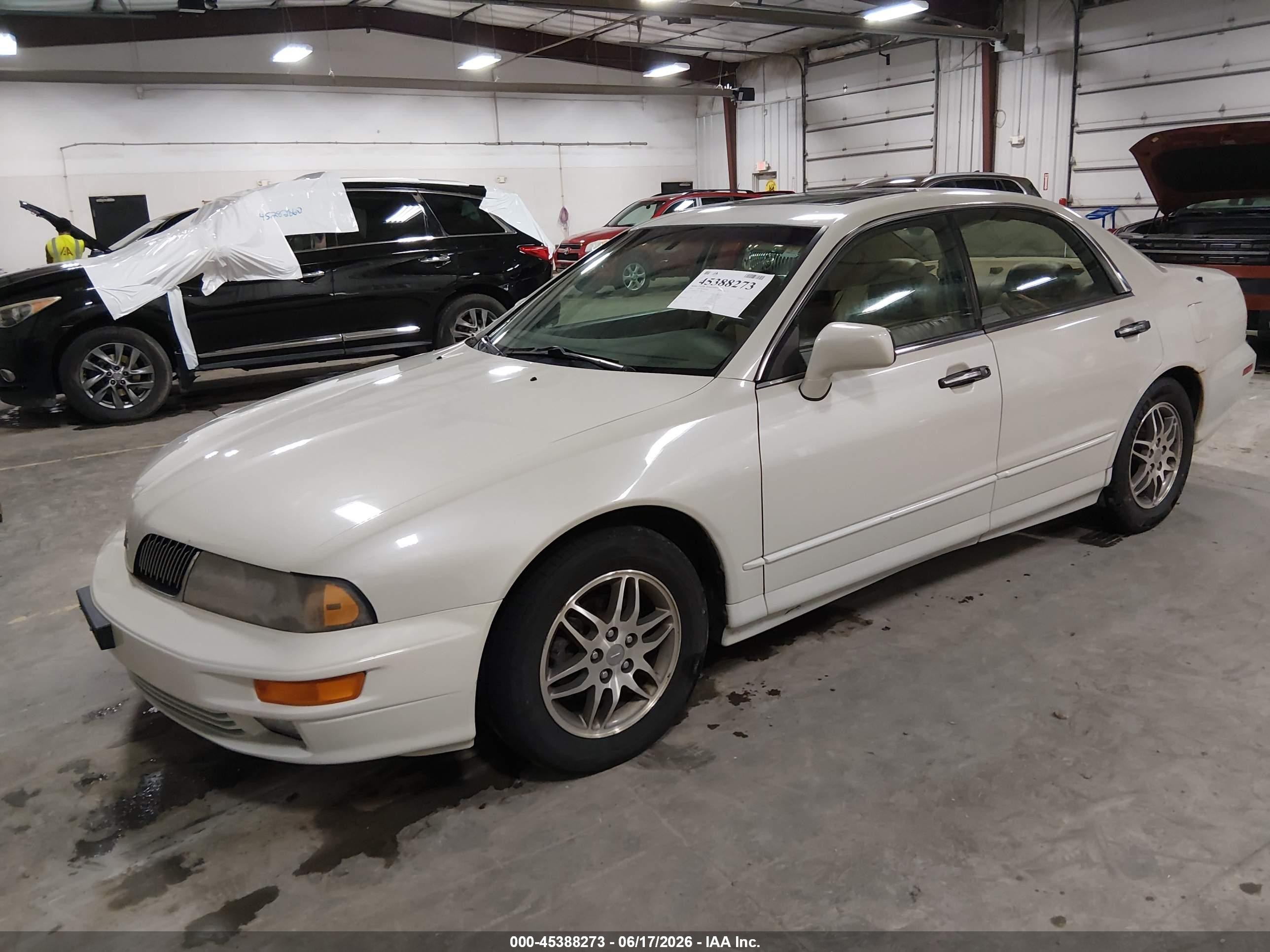2002 Mitsubishi Diamante Ls White vin: 6MMAP67P72T020582