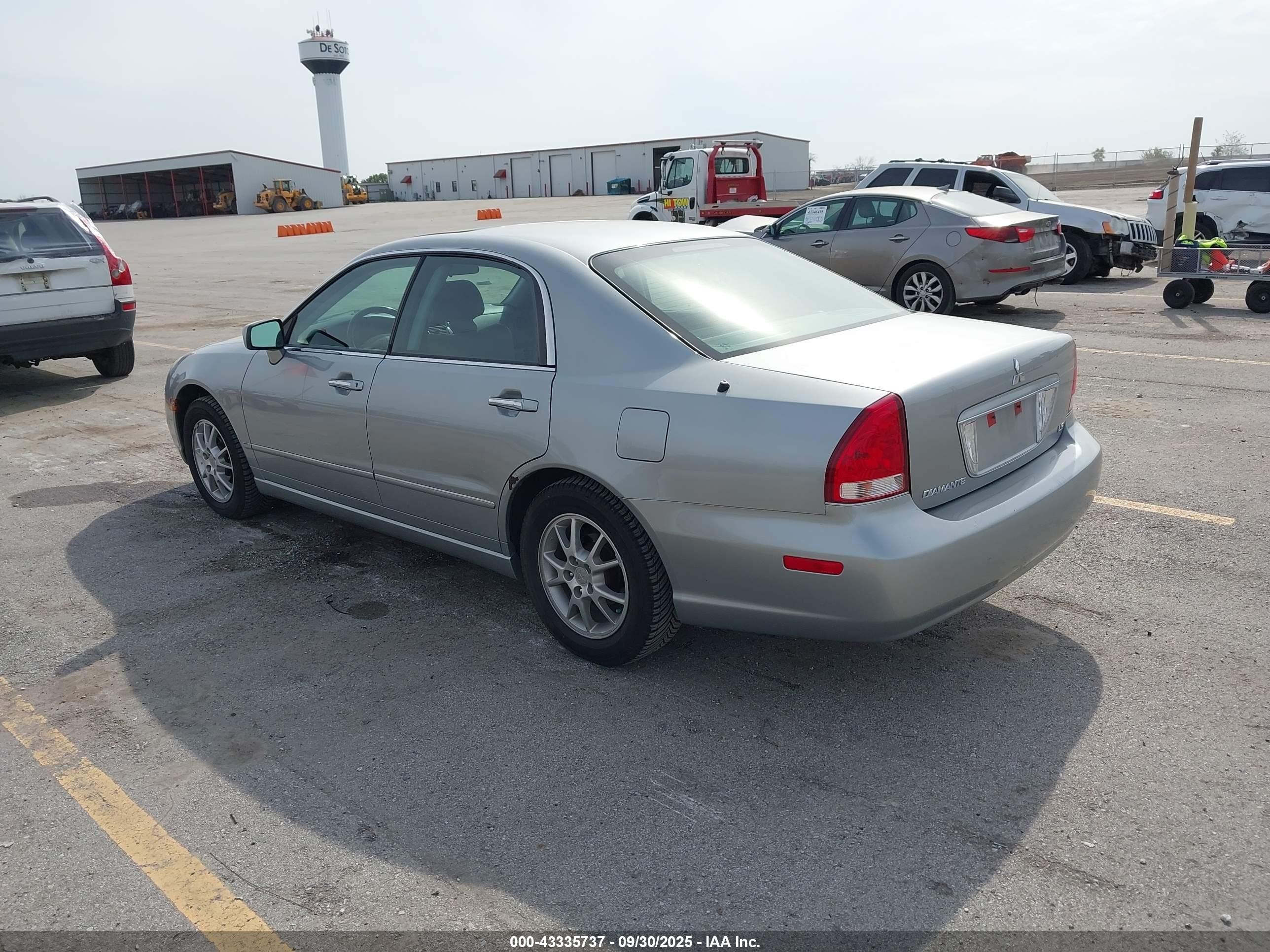 2004 Mitsubishi Diamante Ls Silver vin: 6MMAP67P84T007083