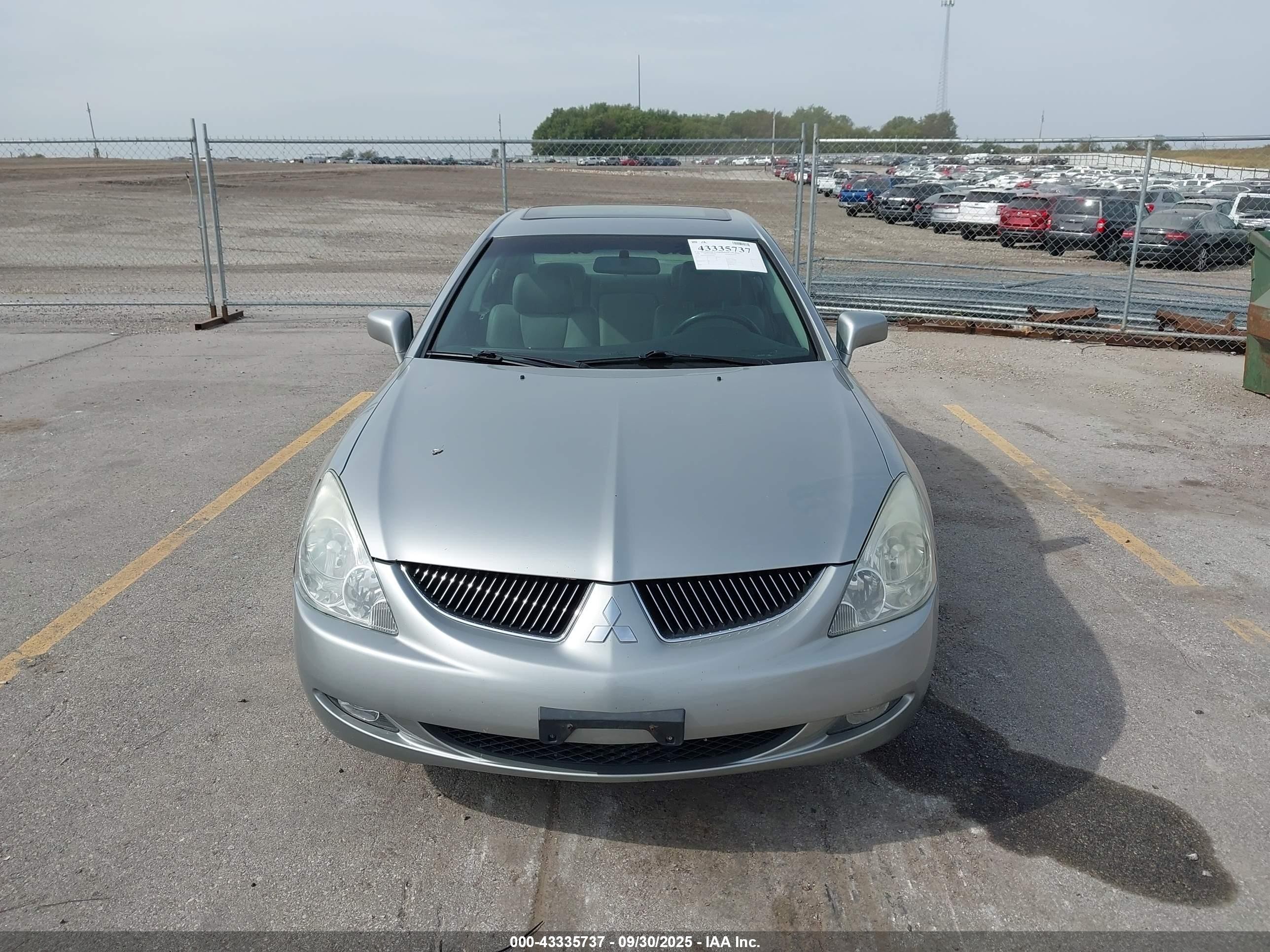 2004 Mitsubishi Diamante Ls Silver vin: 6MMAP67P84T007083