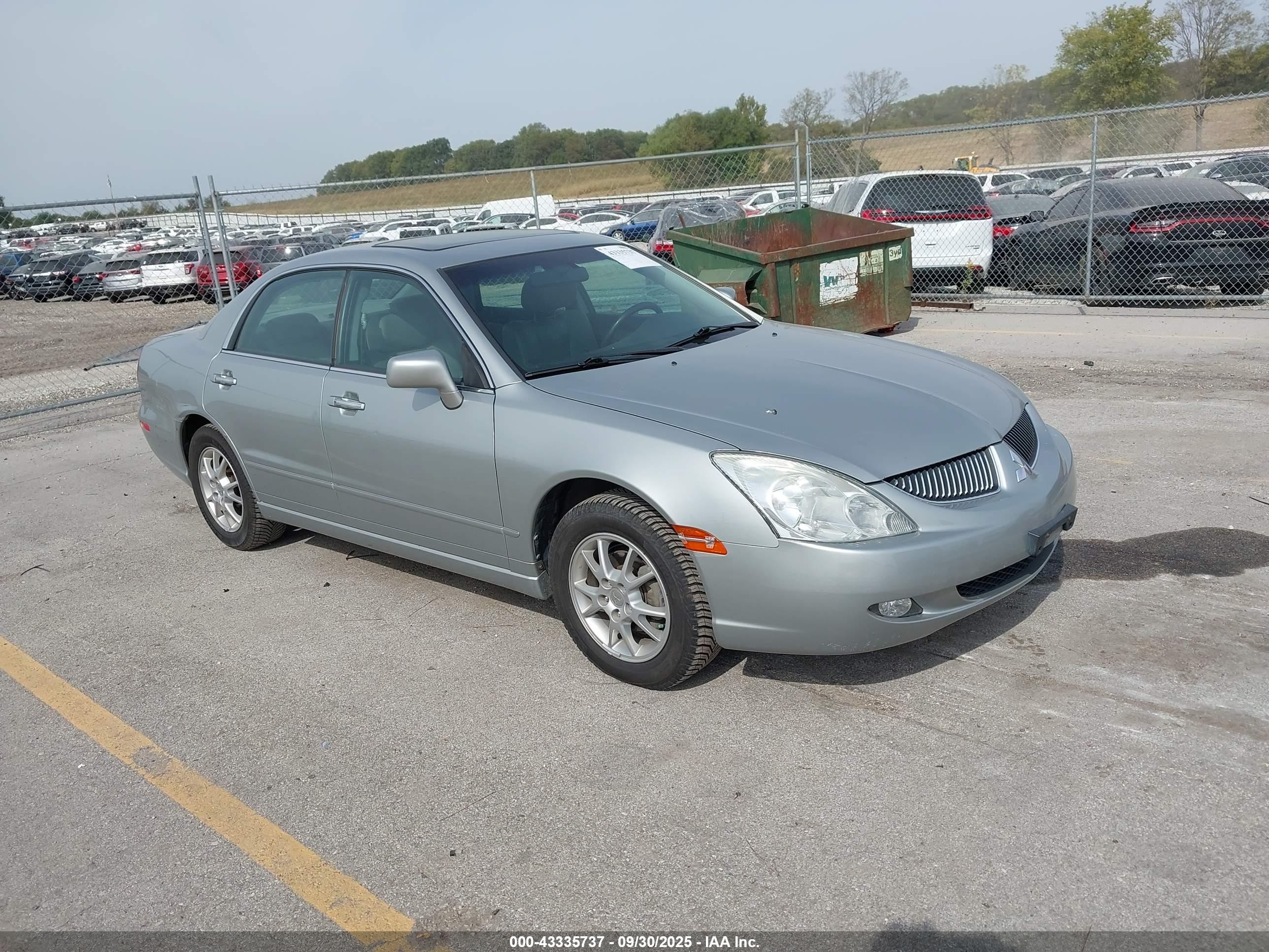 2004 Mitsubishi Diamante Ls Silver vin: 6MMAP67P84T007083