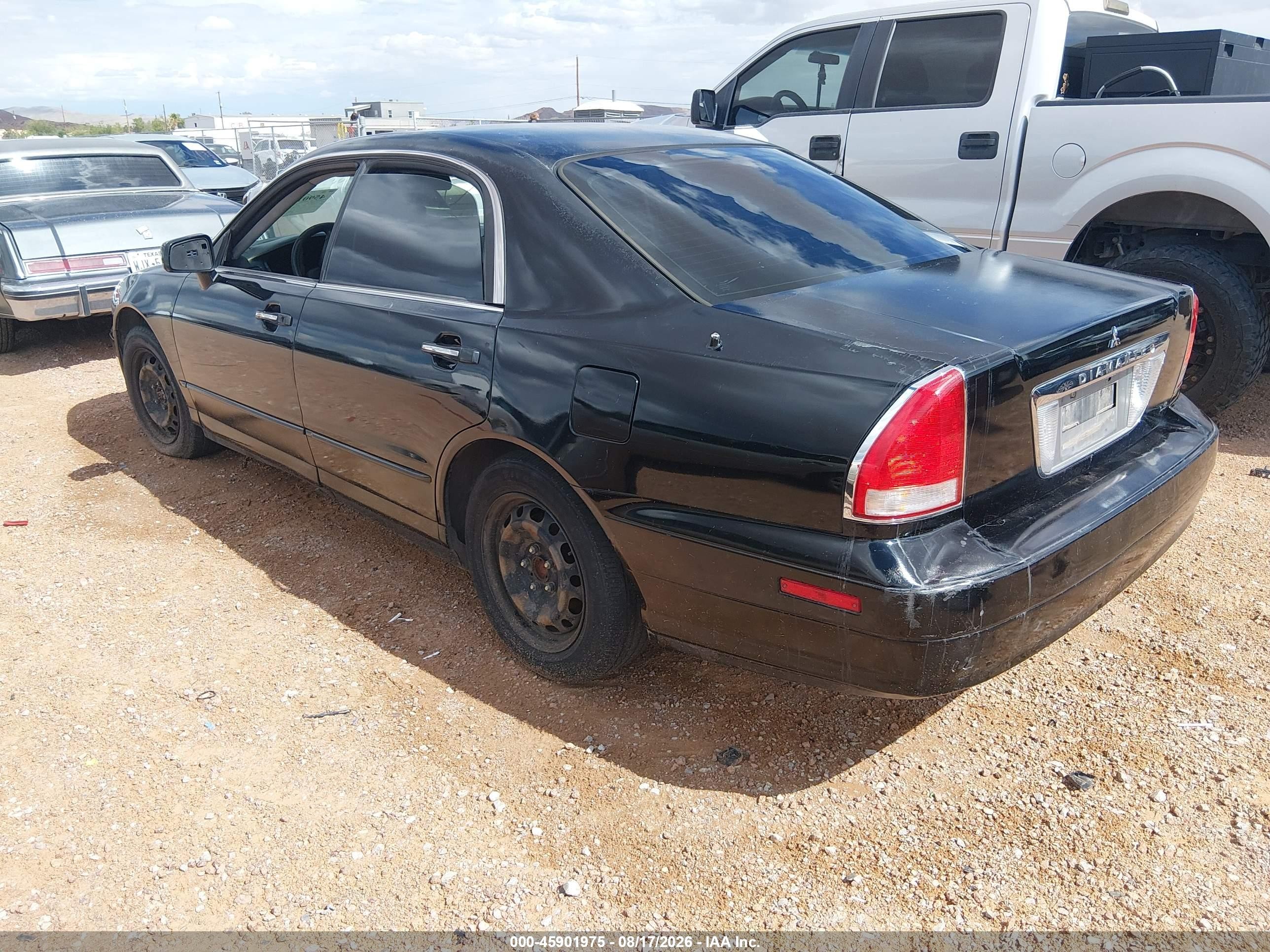 2003 Mitsubishi Diamante Ls Black vin: 6MMAP67PX3T011974