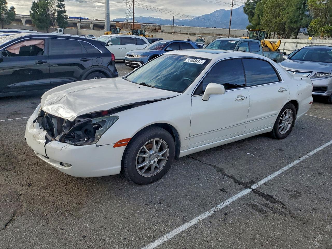 2004 Mitsubishi Diamante Ls White vin: 6MMAP67PX4T000927