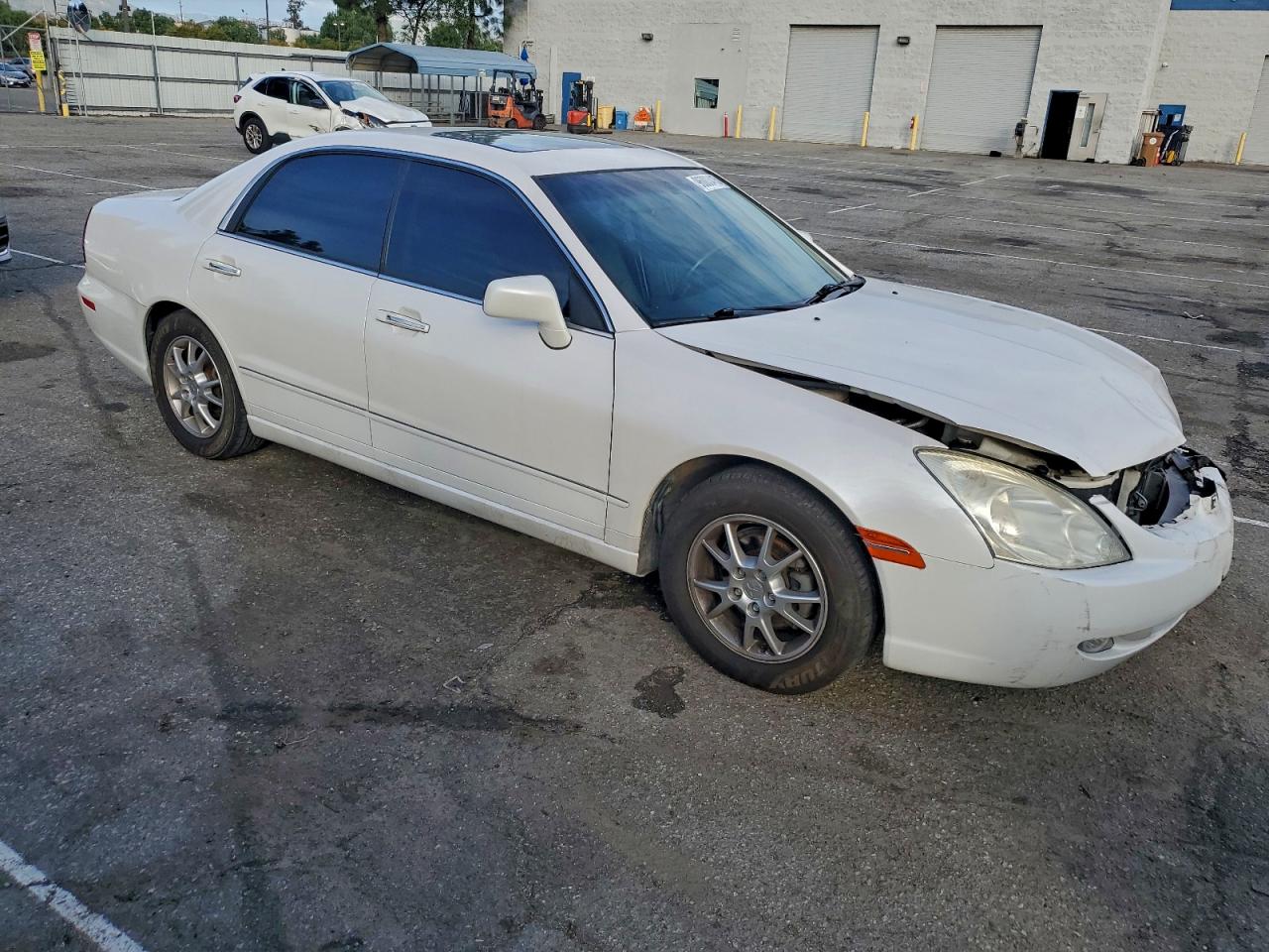 2004 Mitsubishi Diamante Ls White vin: 6MMAP67PX4T000927