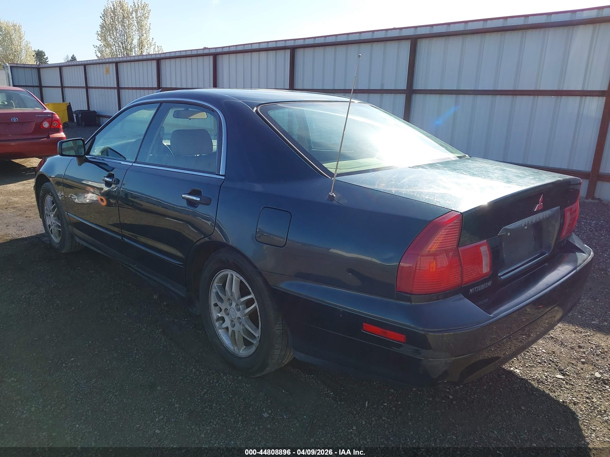 2000 Mitsubishi Diamante Ls Зеленый vin: 6MMAP67PXYT007866