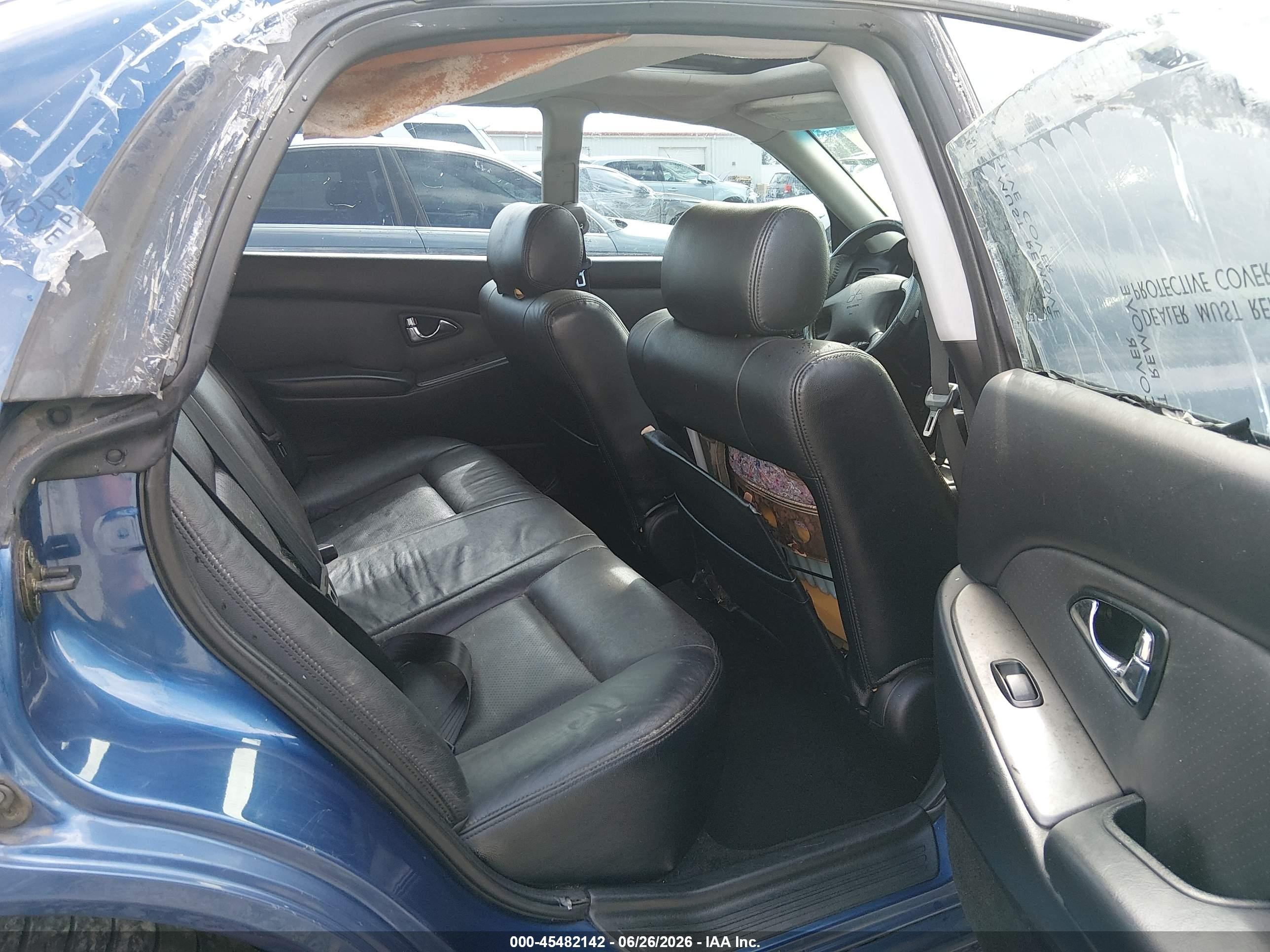 2004 Mitsubishi Diamante Vr-x Blue vin: 6MMAP87P84T002090