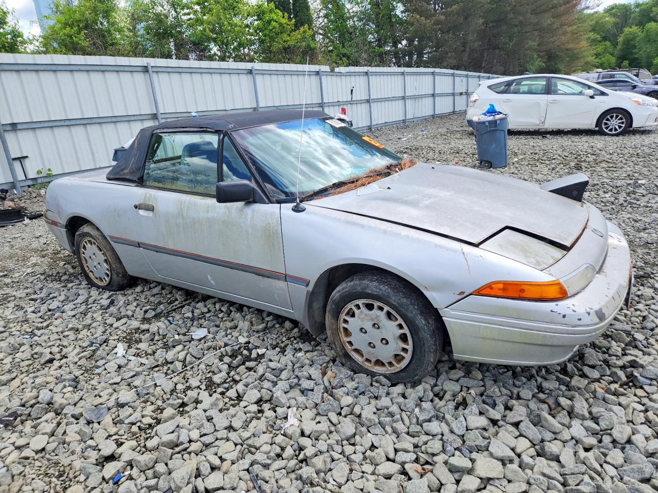 1991 Mercury Capri Серебряный vin: 6MPCT01Z1M8608885