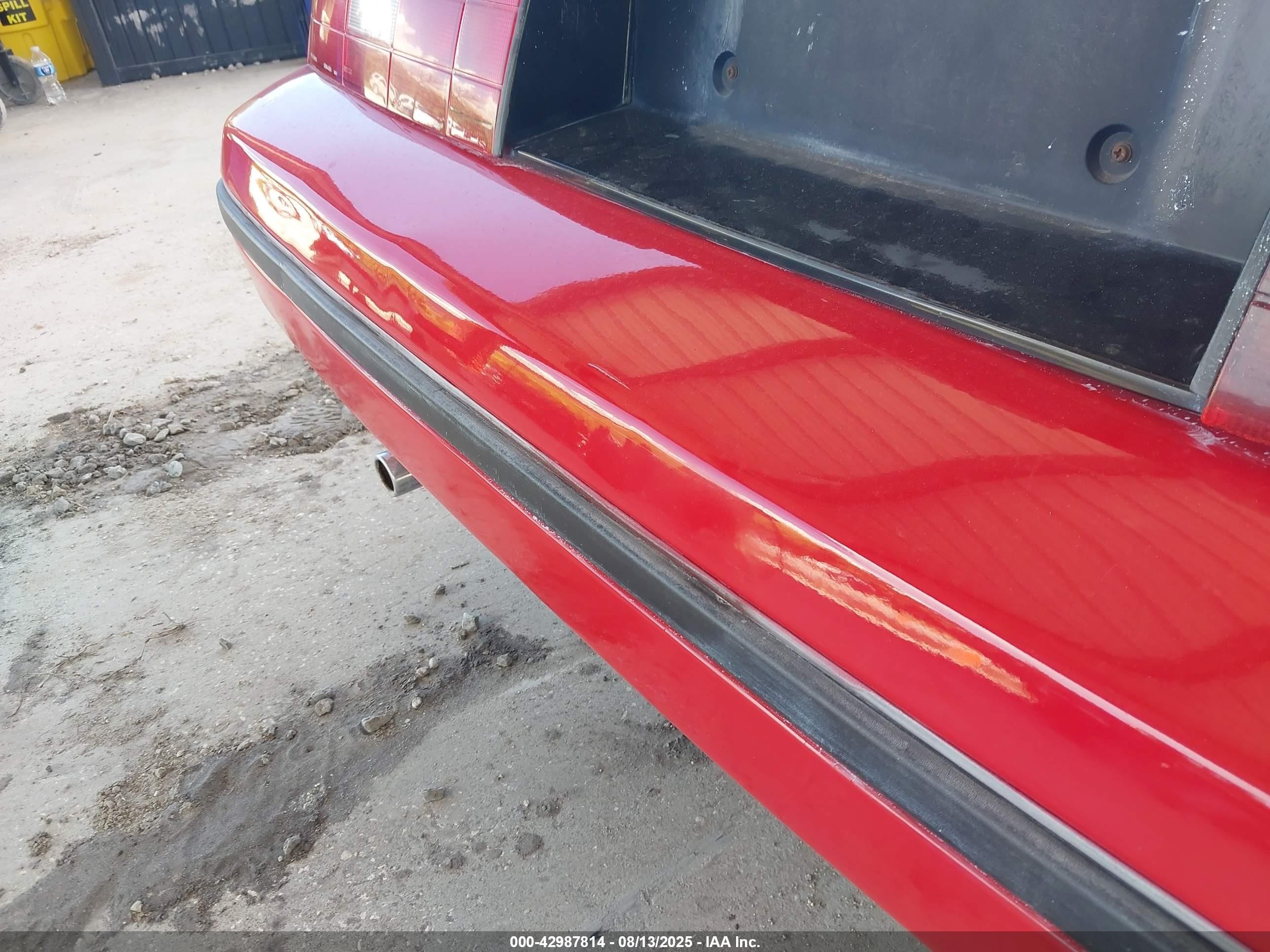 1991 Mercury Capri   Красный vin: 6MPCT01Z2M8634766