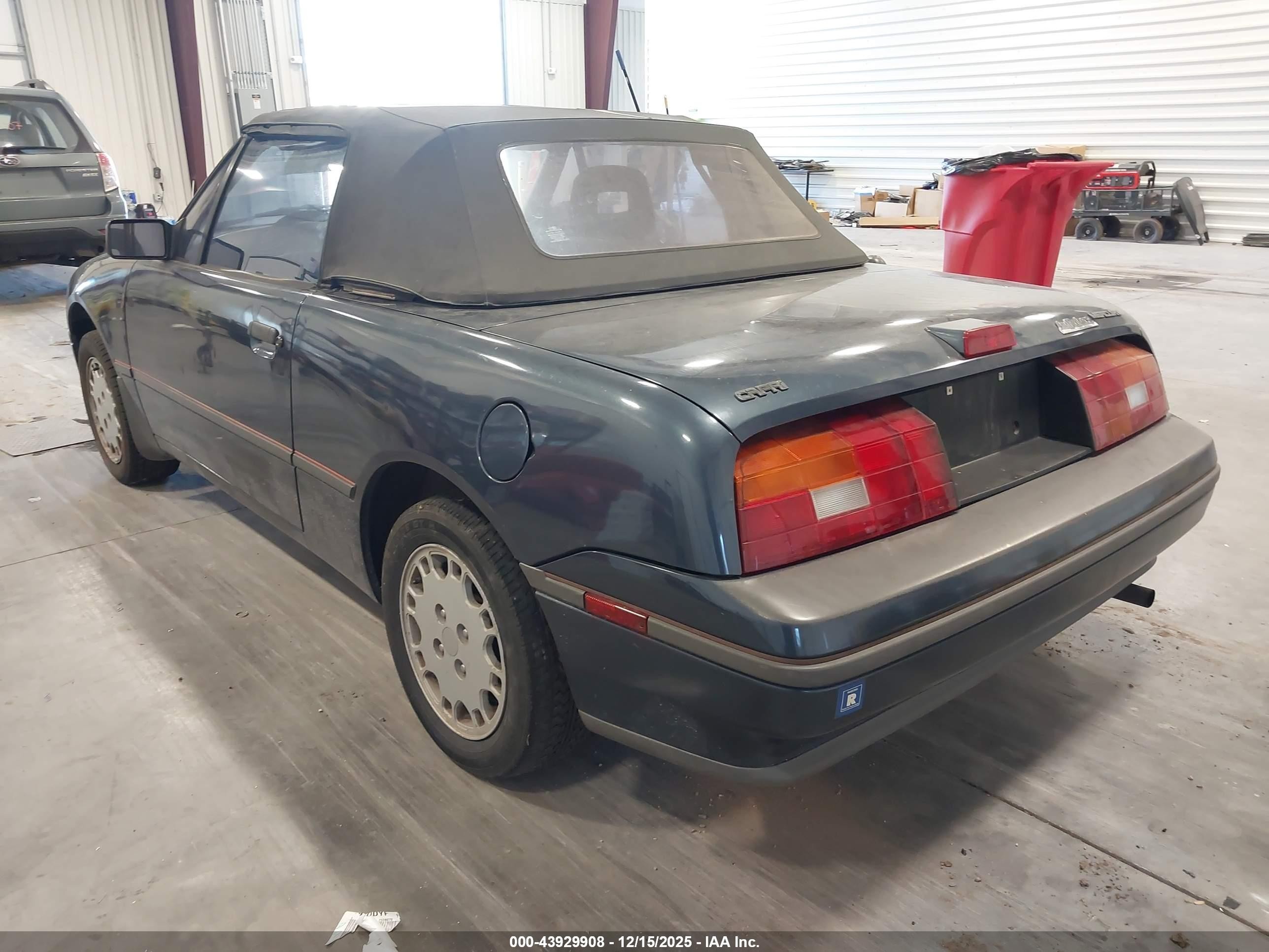1991 Mercury Capri   Dark Blue vin: 6MPCT01Z5M8630968