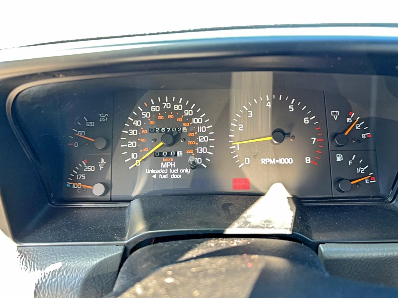 1991 Mercury Capri Silver vin: 6MPCT01Z9M8615177