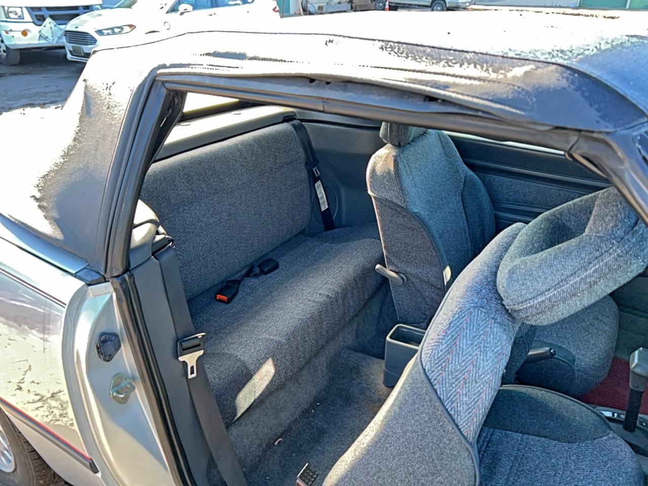 1991 Mercury Capri Silver vin: 6MPCT01Z9M8615177