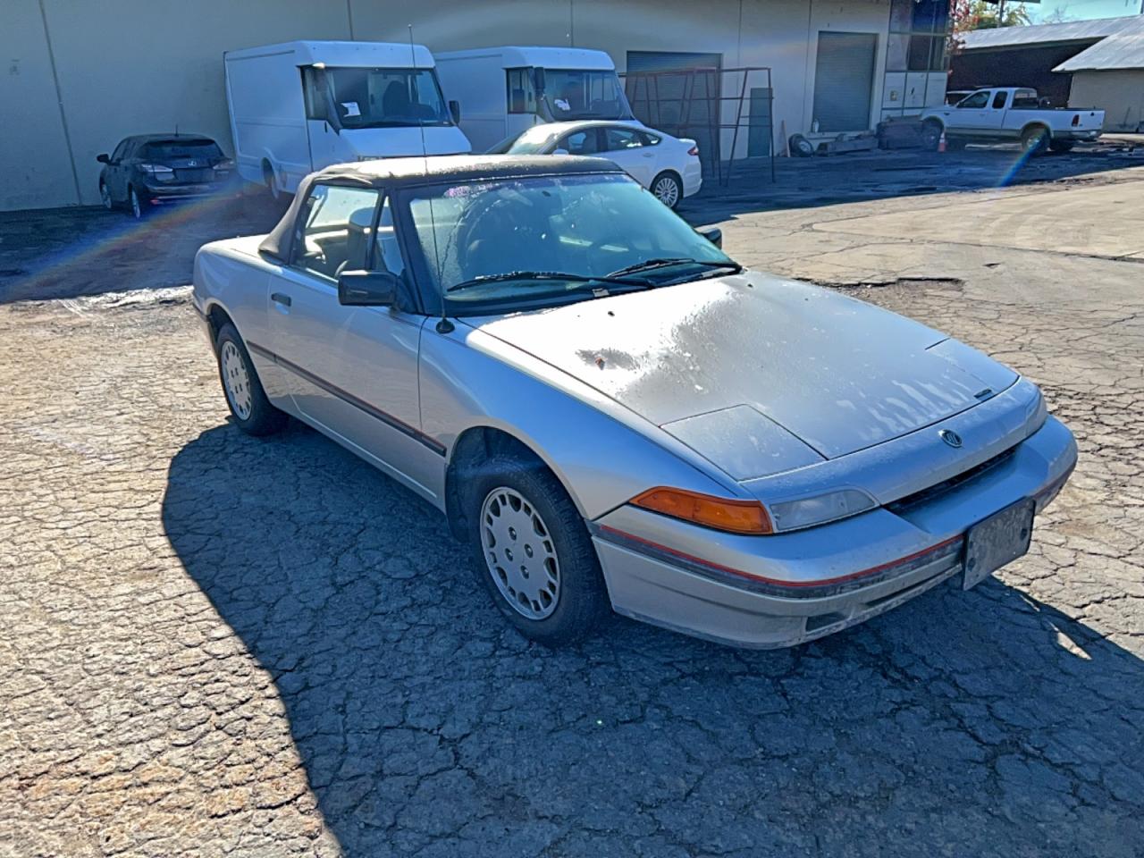 1991 Mercury Capri Silver vin: 6MPCT01Z9M8615177