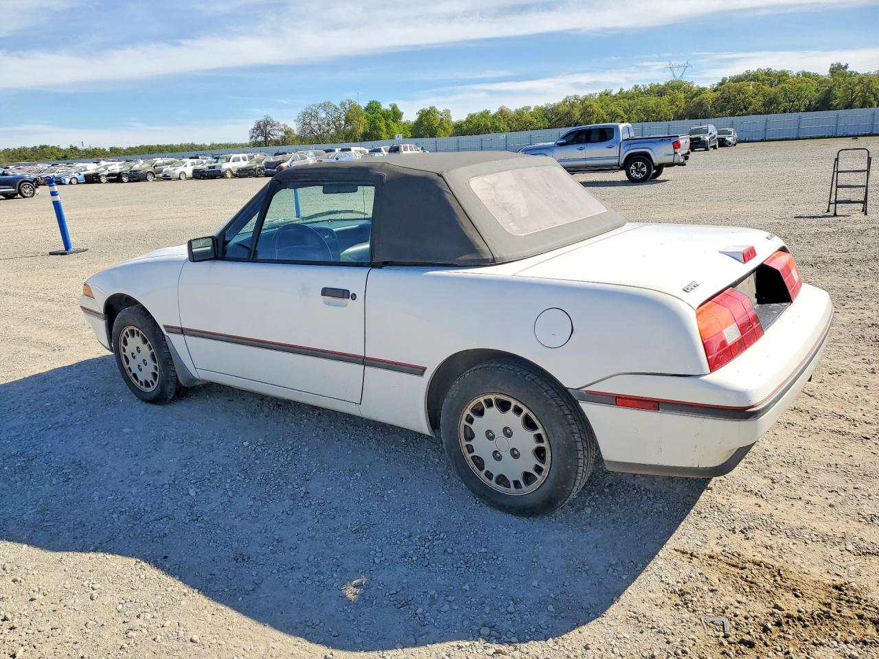 1991 Mercury Capri Белый vin: 6MPCT01ZXM8622767