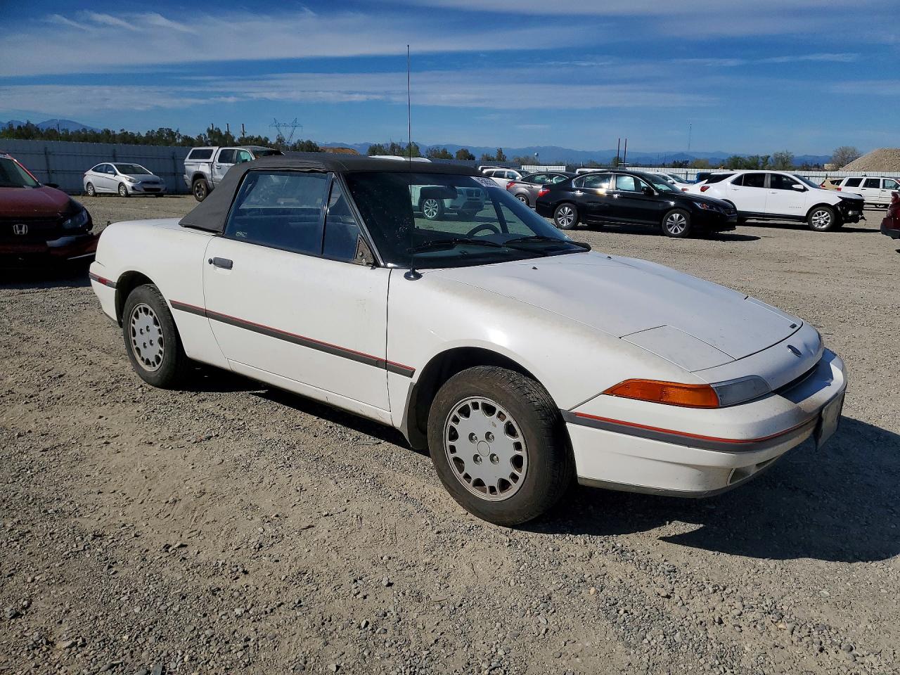 1991 Mercury Capri Белый vin: 6MPCT01ZXM8622767