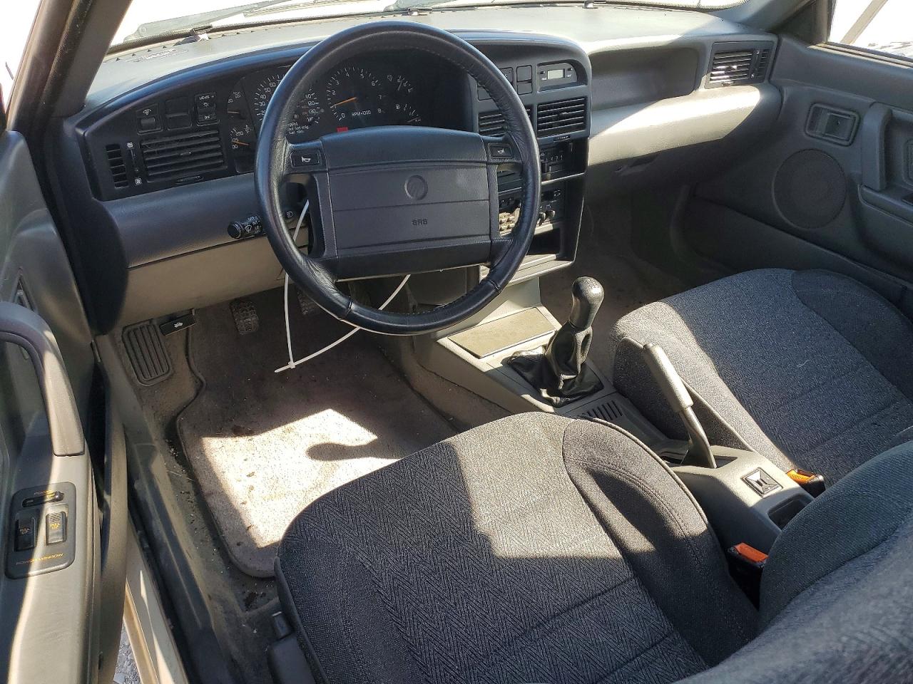 1991 Mercury Capri Белый vin: 6MPCT01ZXM8622767