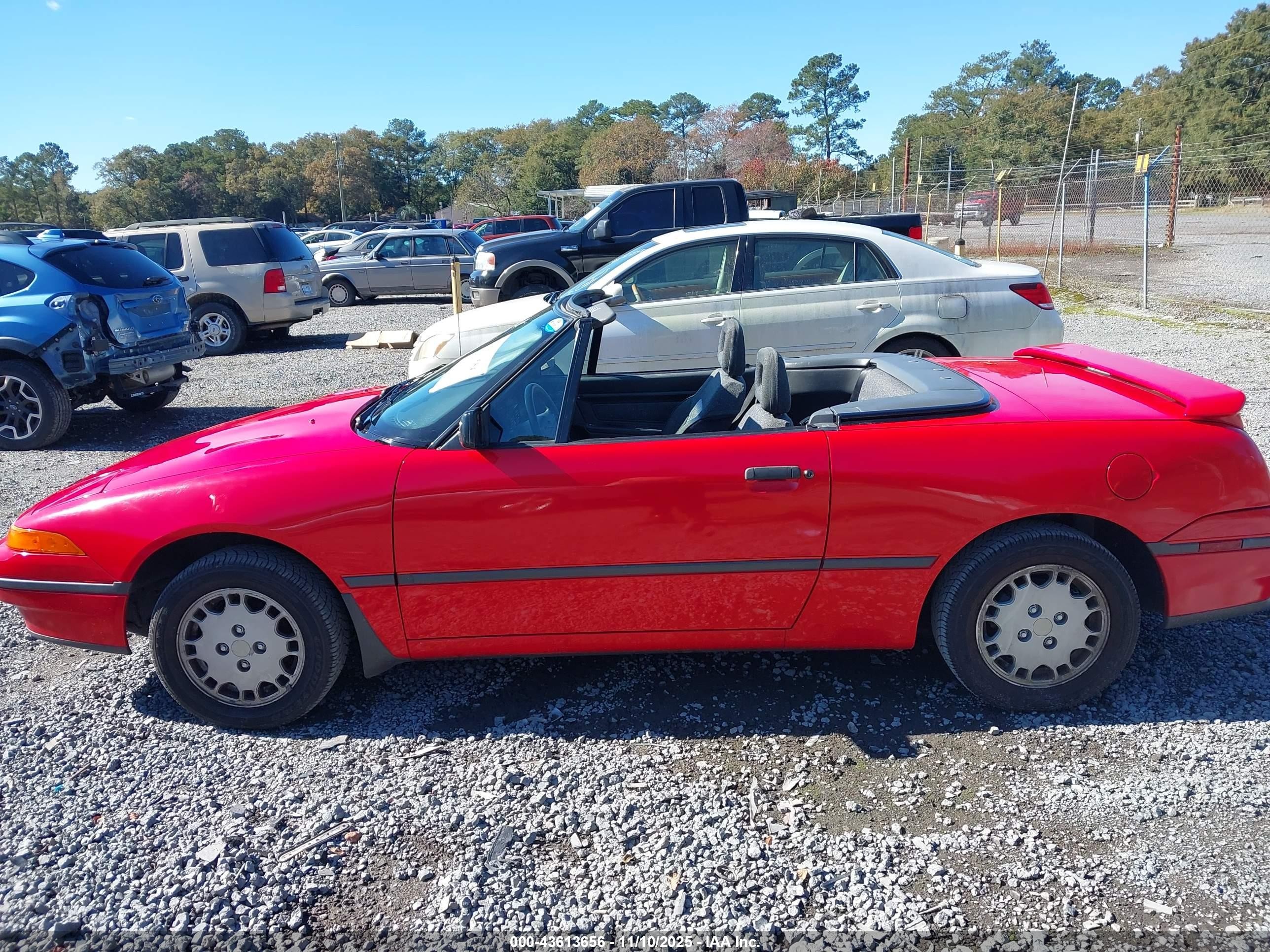 1991 Mercury Capri Xr2   Red vin: 6MPTC0369M8605834