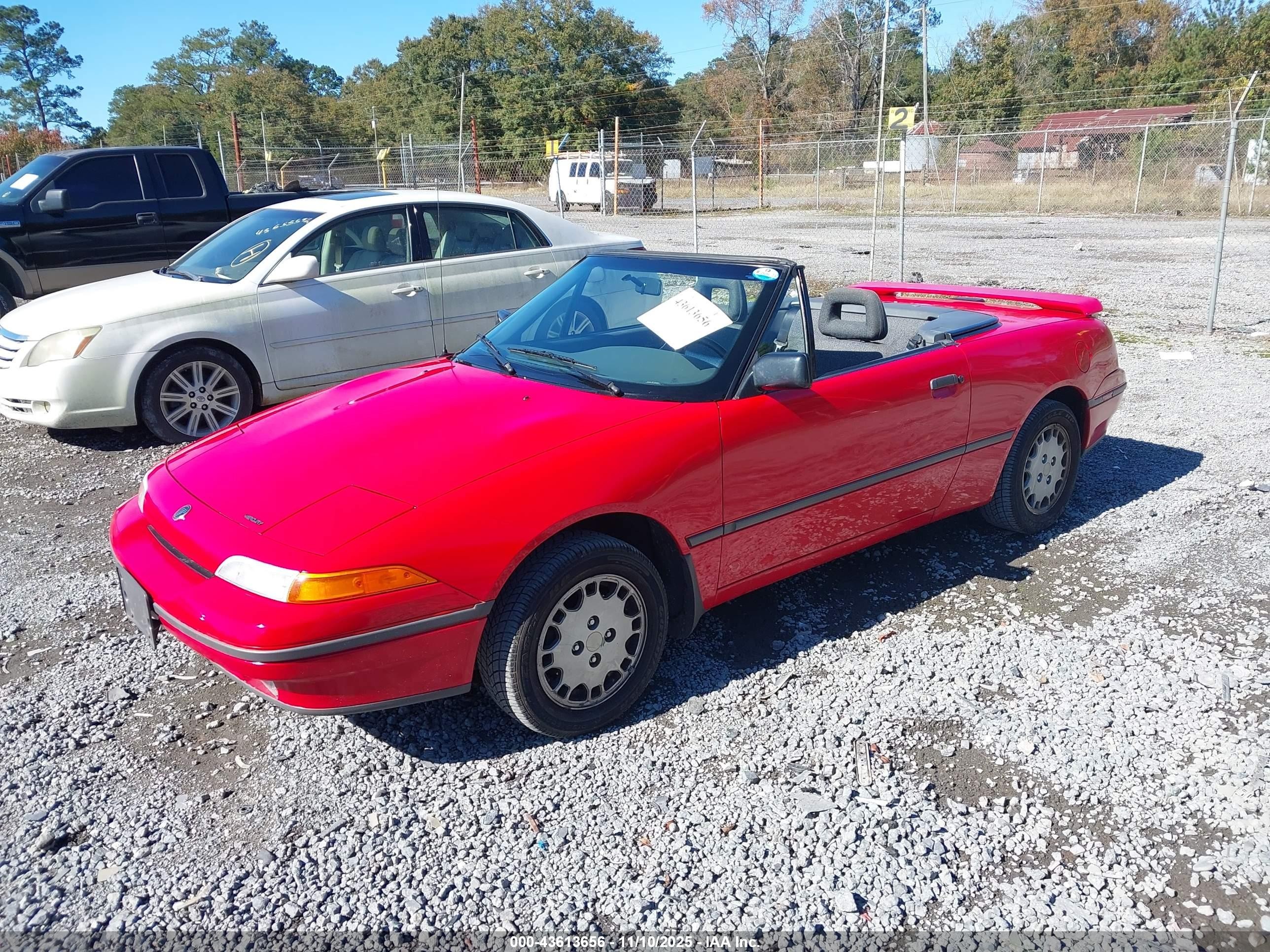 1991 Mercury Capri Xr2   Red vin: 6MPTC0369M8605834