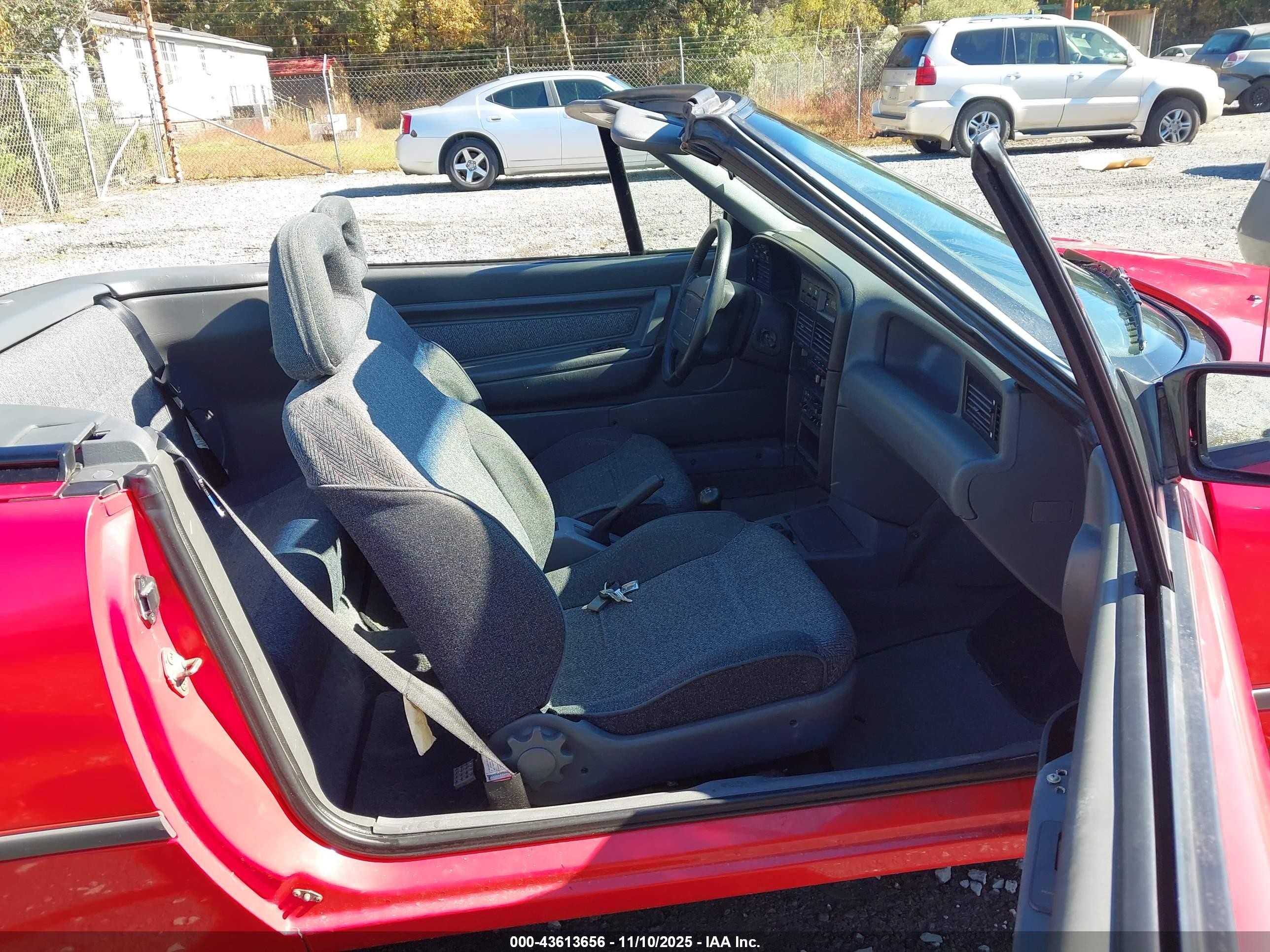 1991 Mercury Capri Xr2   Red vin: 6MPTC0369M8605834