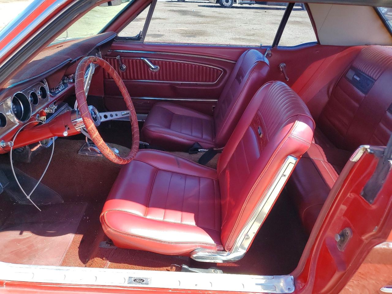 1966 Ford Uk Red vin: 6R07C121543