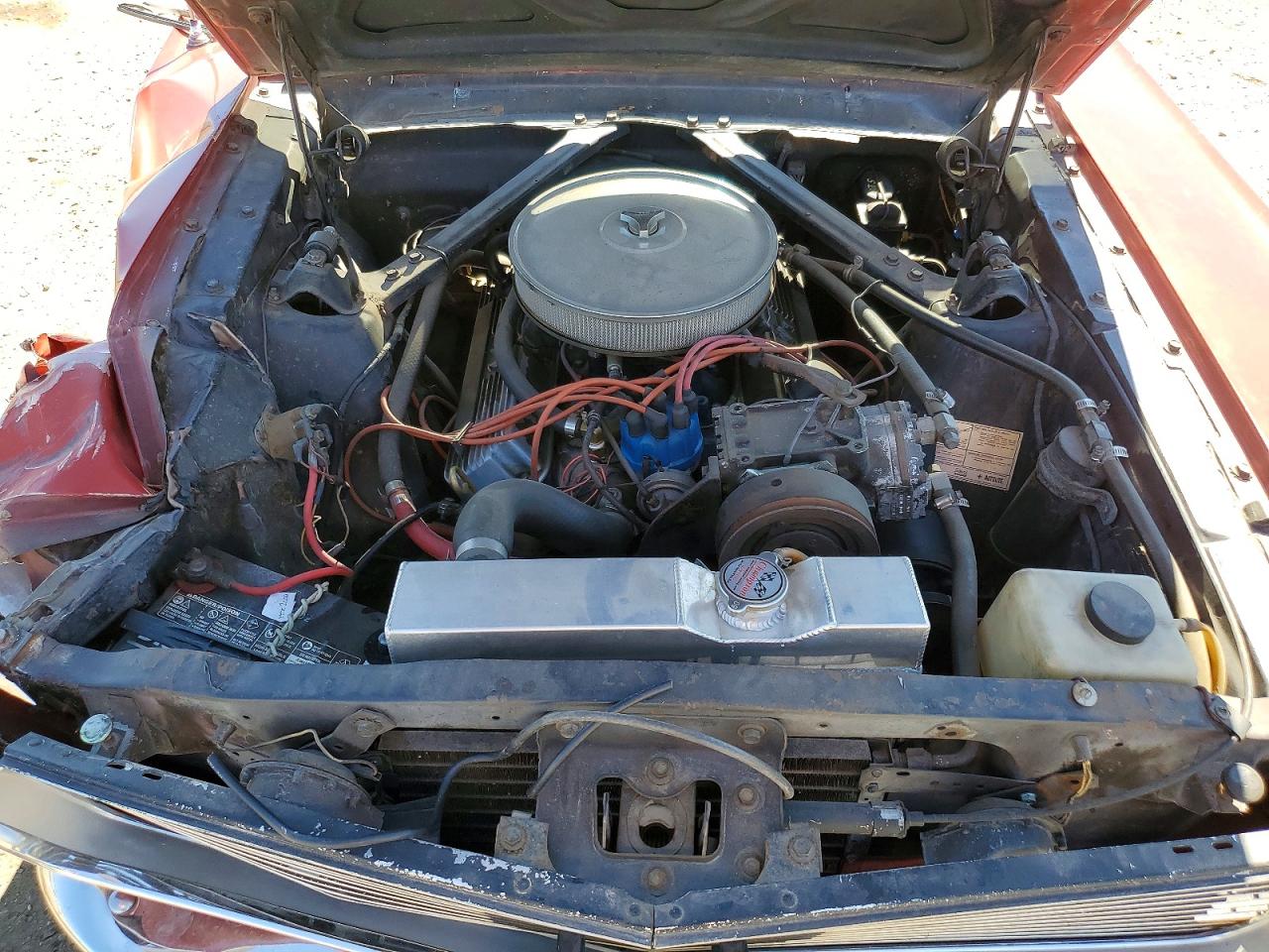 1966 Ford Uk Red vin: 6R07C121543