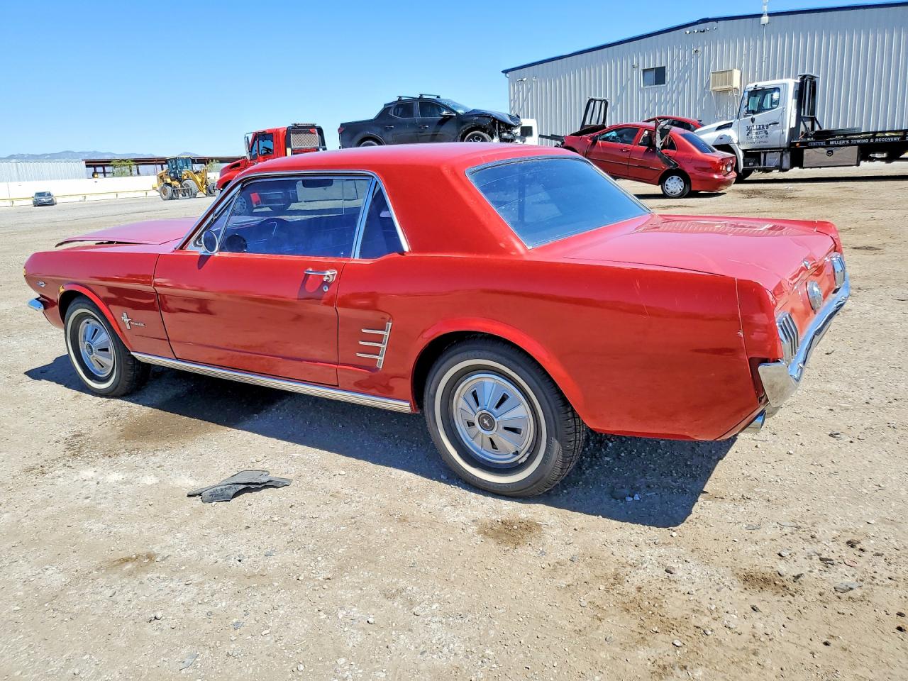 1966 Ford Uk Red vin: 6R07C121543